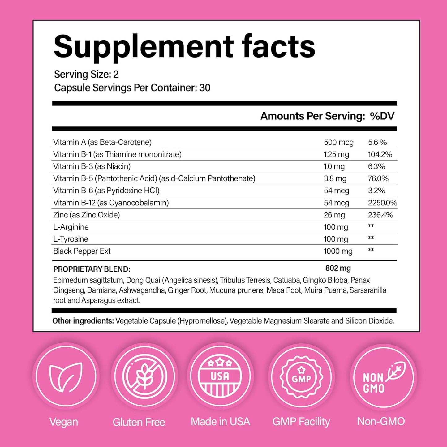Fast - Acting Female Libido Booster – Mood & Energy Support - Vixen | Nova Network