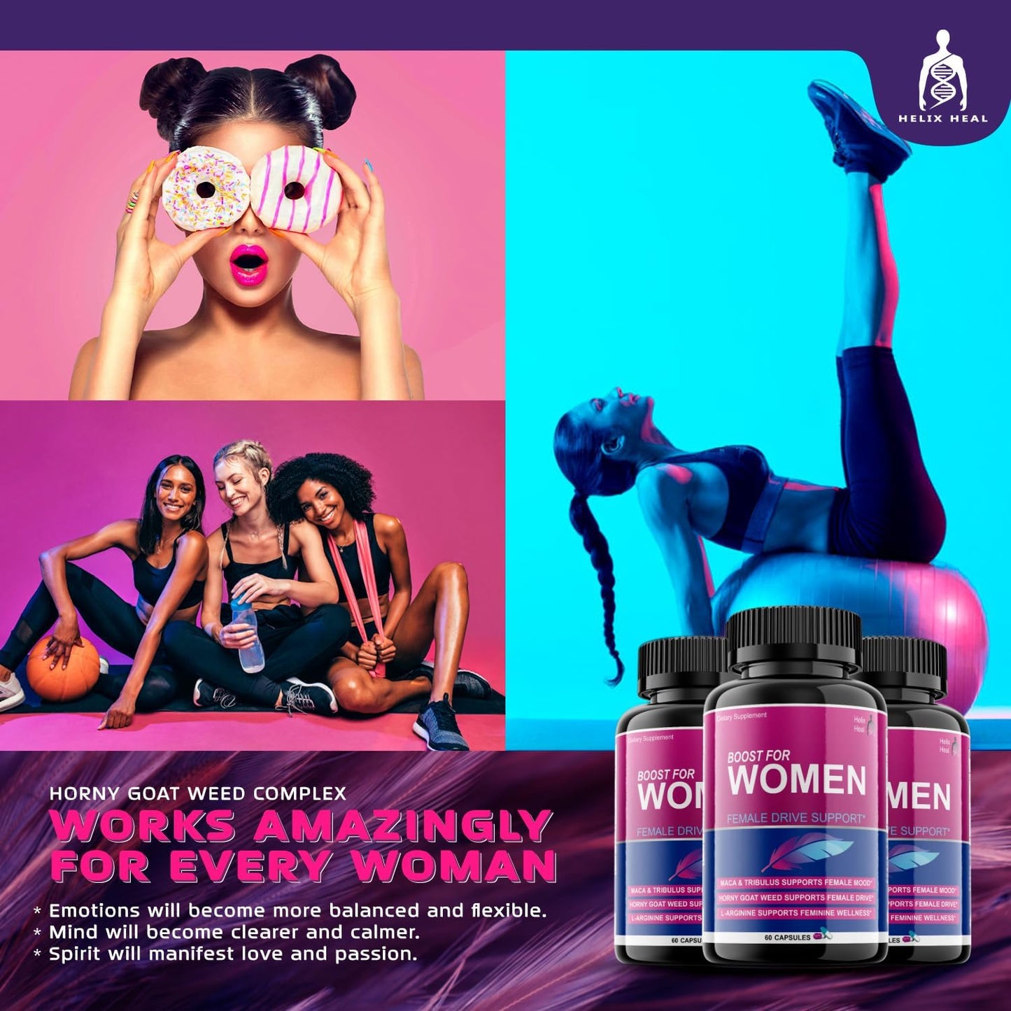 Female Libido Booster – Fast Acting Arousal & Hormone Support - Vixen | Nova Network
