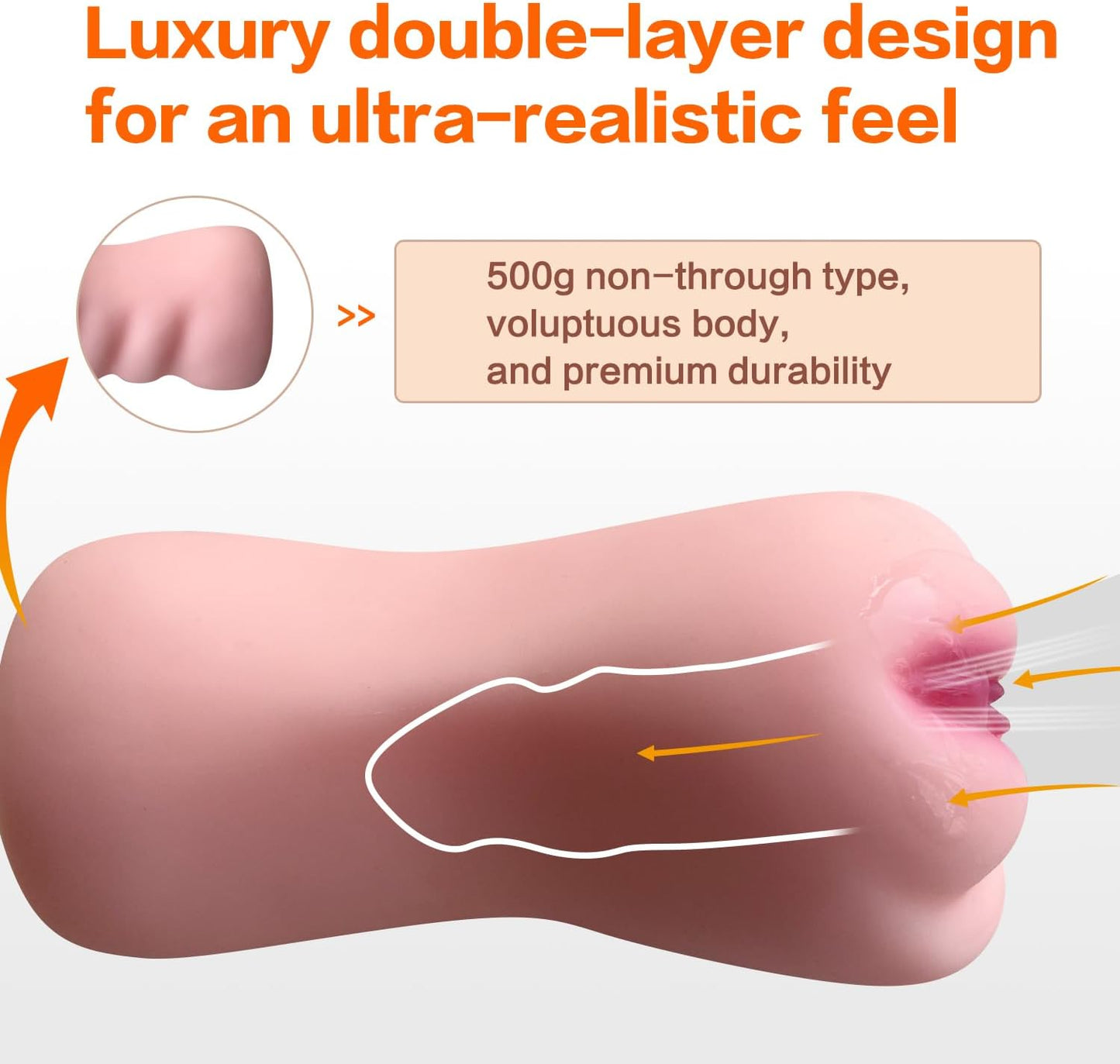 FirstGrip RealFeel Pocket Pussy Stroker - Vixen | Nova Network