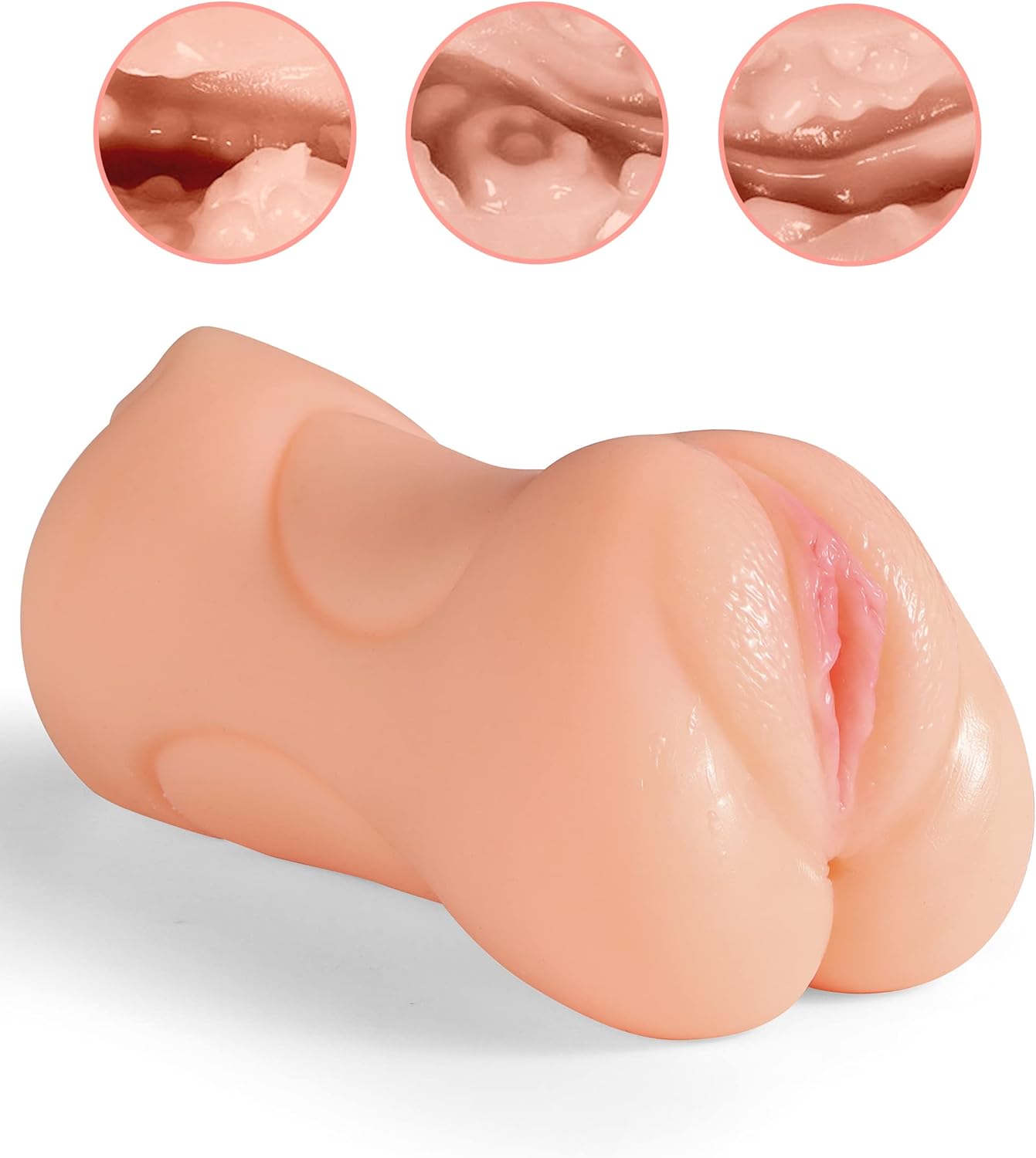 FleshGrip 3 - in - 1 RealFeel Pocket Pussy Masturbator - Vixen | Nova Network