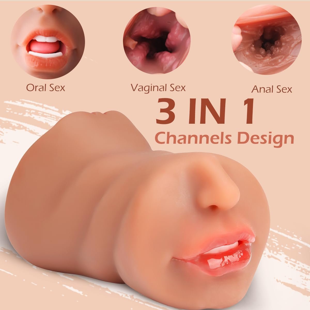 FleshTrio 3 - Hole Pocket Pussy Stroker - Vixen | Nova Network