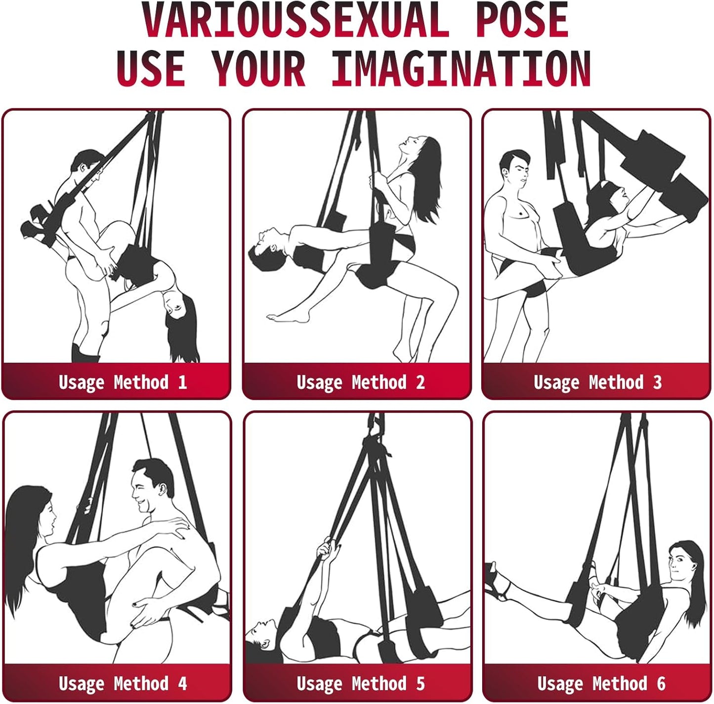 FlexCrave Door Sex Swing Harness - Vixen | Nova Network