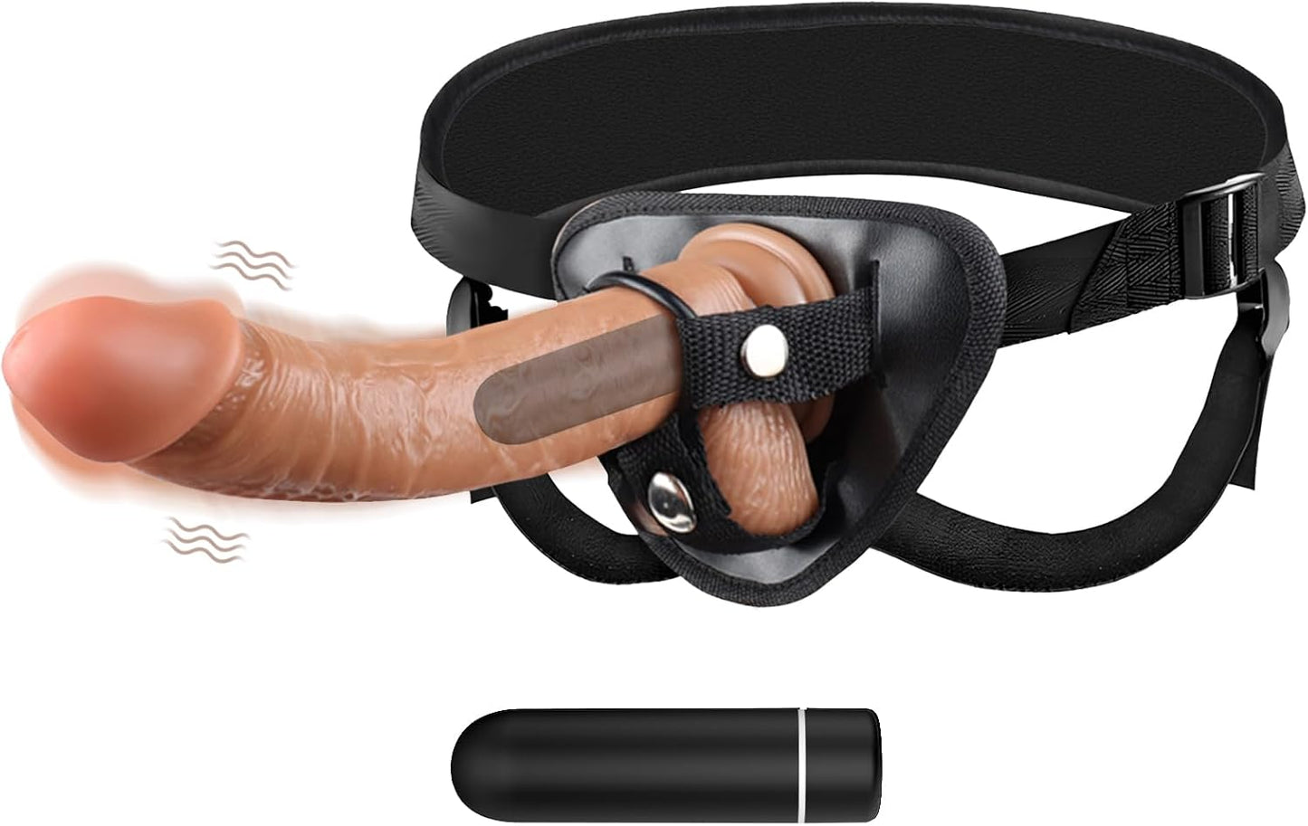 FlexFit Strap - On Vibrating Dildo - Vixen | Nova Network
