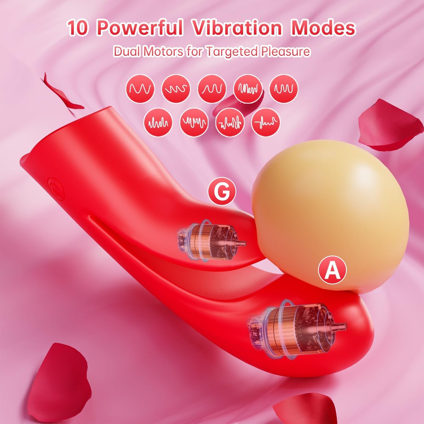 FlexFlick Duo Pulse Finger Vibrator - Vixen | Nova Network