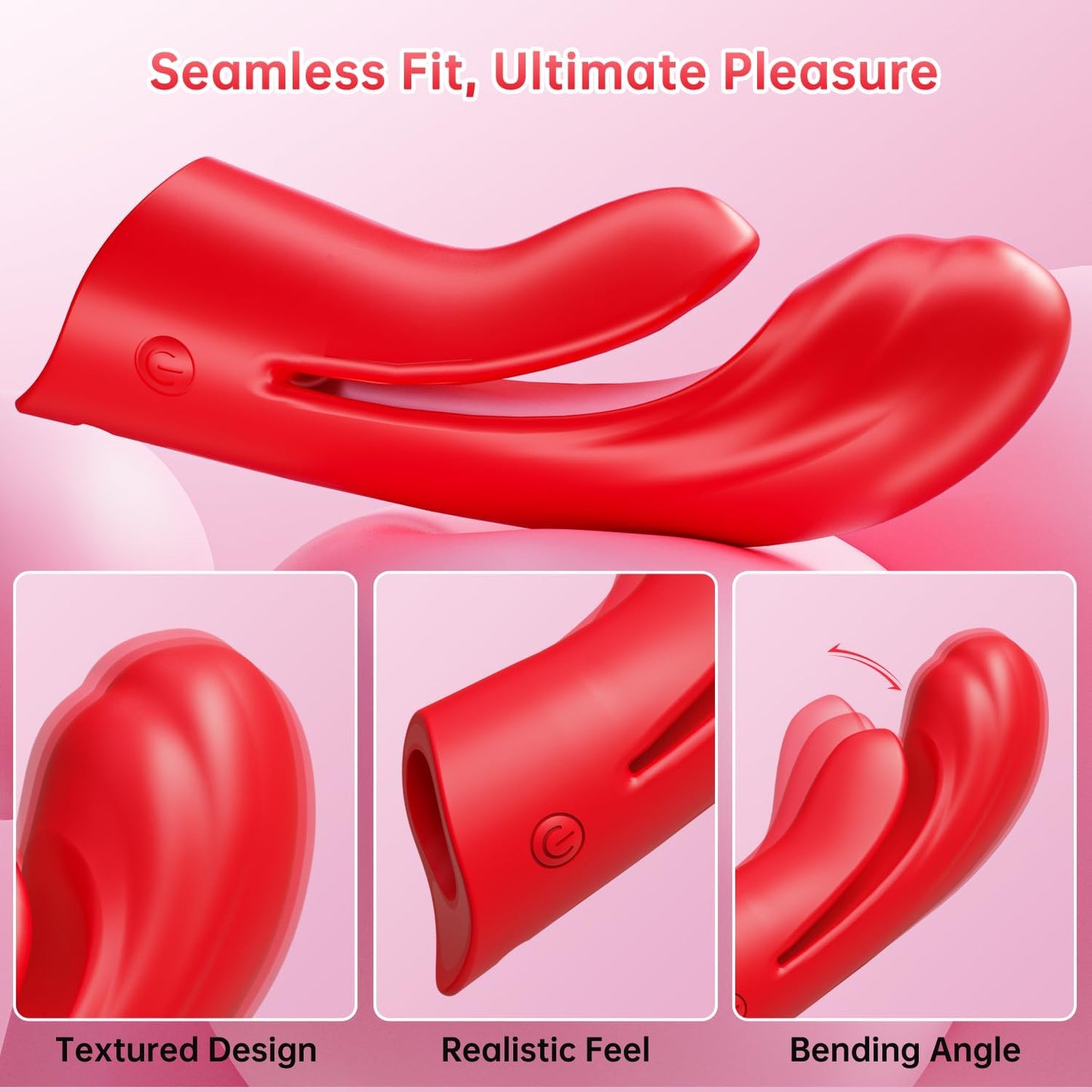 FlexFlick Duo Pulse Finger Vibrator - Vixen | Nova Network