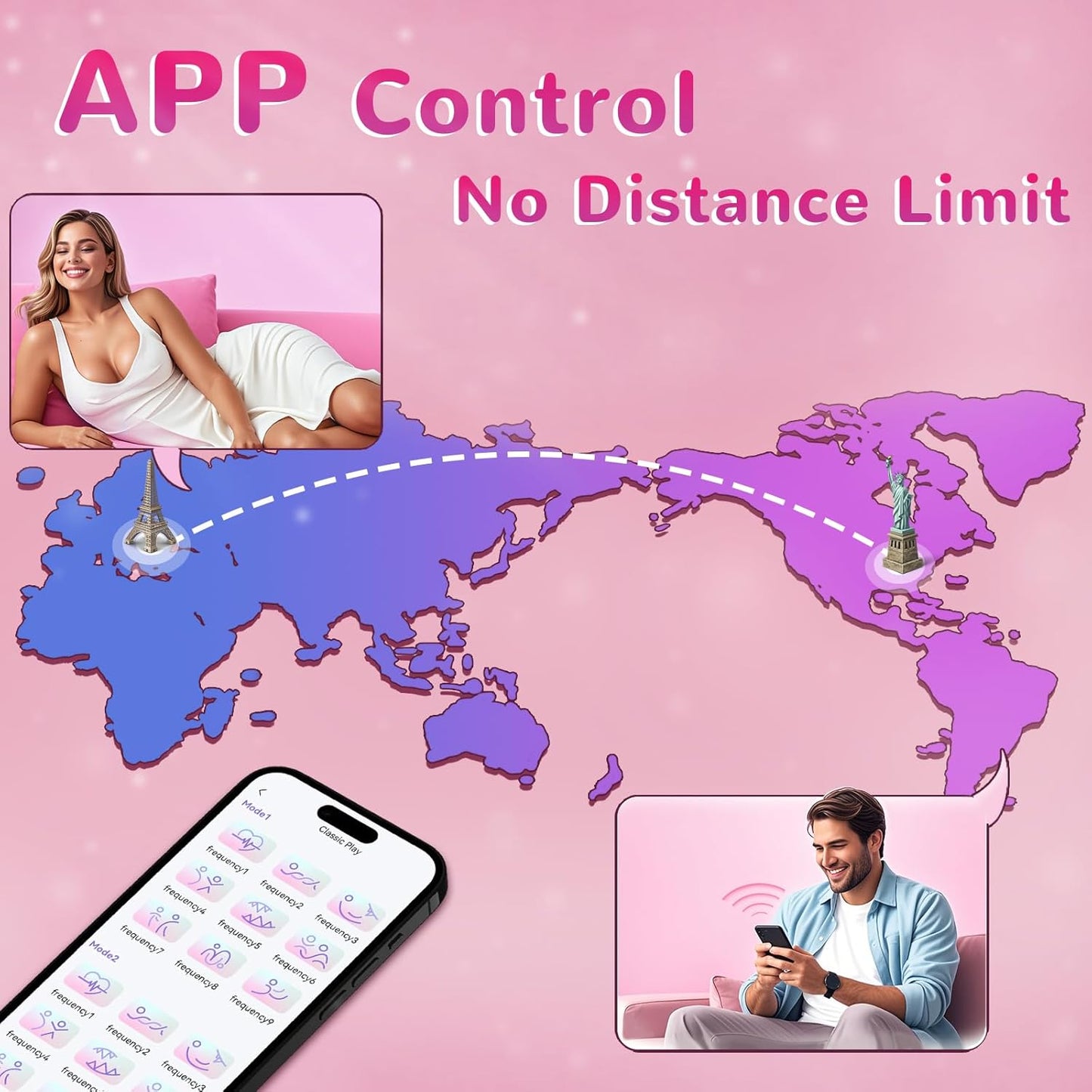 FlexFusion App - Controlled Strap - On Dildo - Vixen | Nova Network