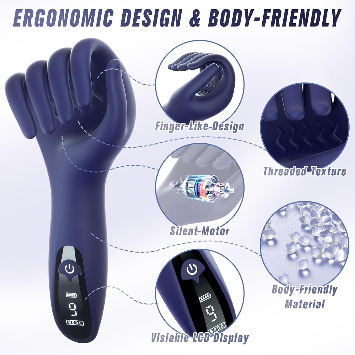 FlexiFit Finger - Shaped Penis Trainer - Vixen | Nova Network