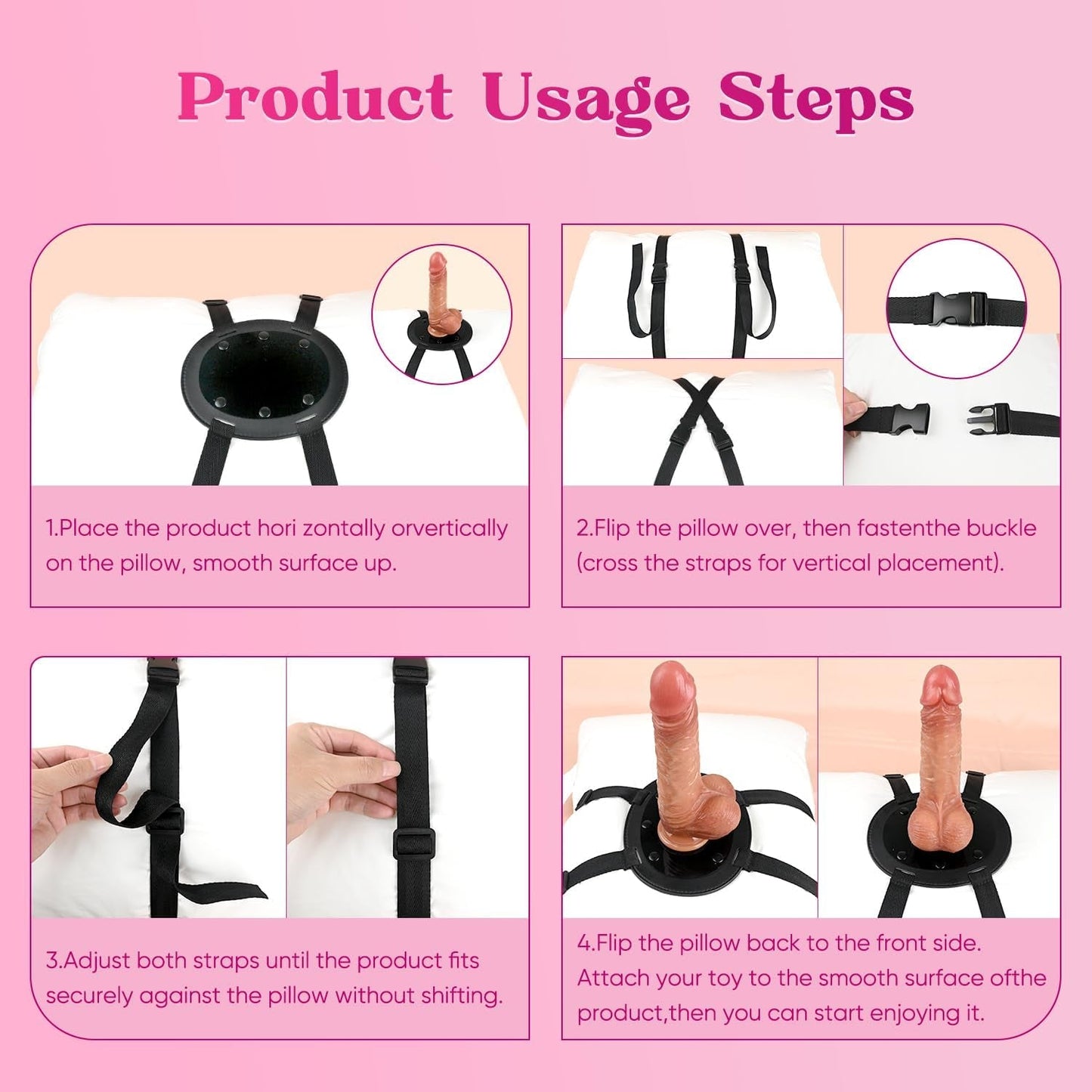 FlexMount Hands - Free Dildo Mount Saddle (Dildo Included) - Vixen | Nova Network