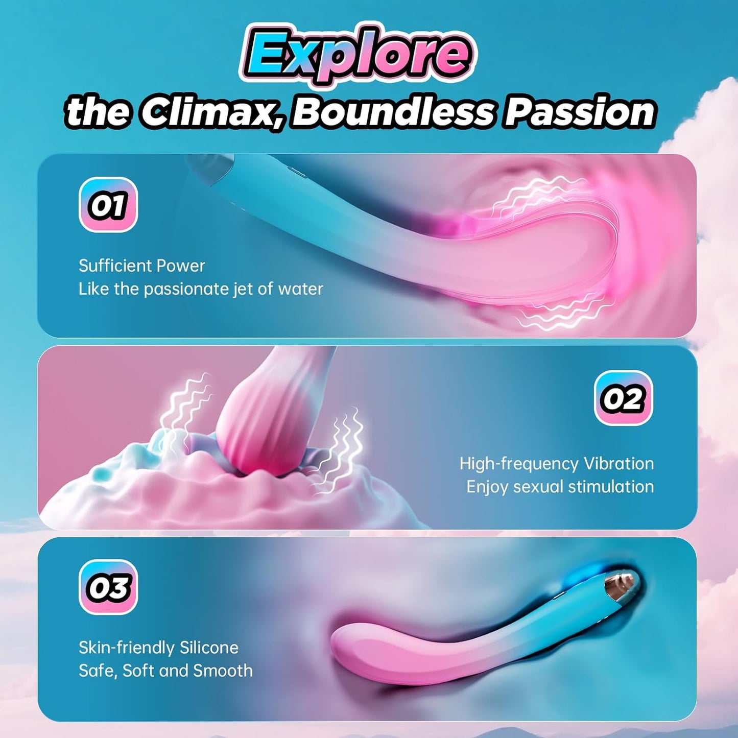 FlexTease Wiggling G - Spot Vibrator - Vixen | Nova Network