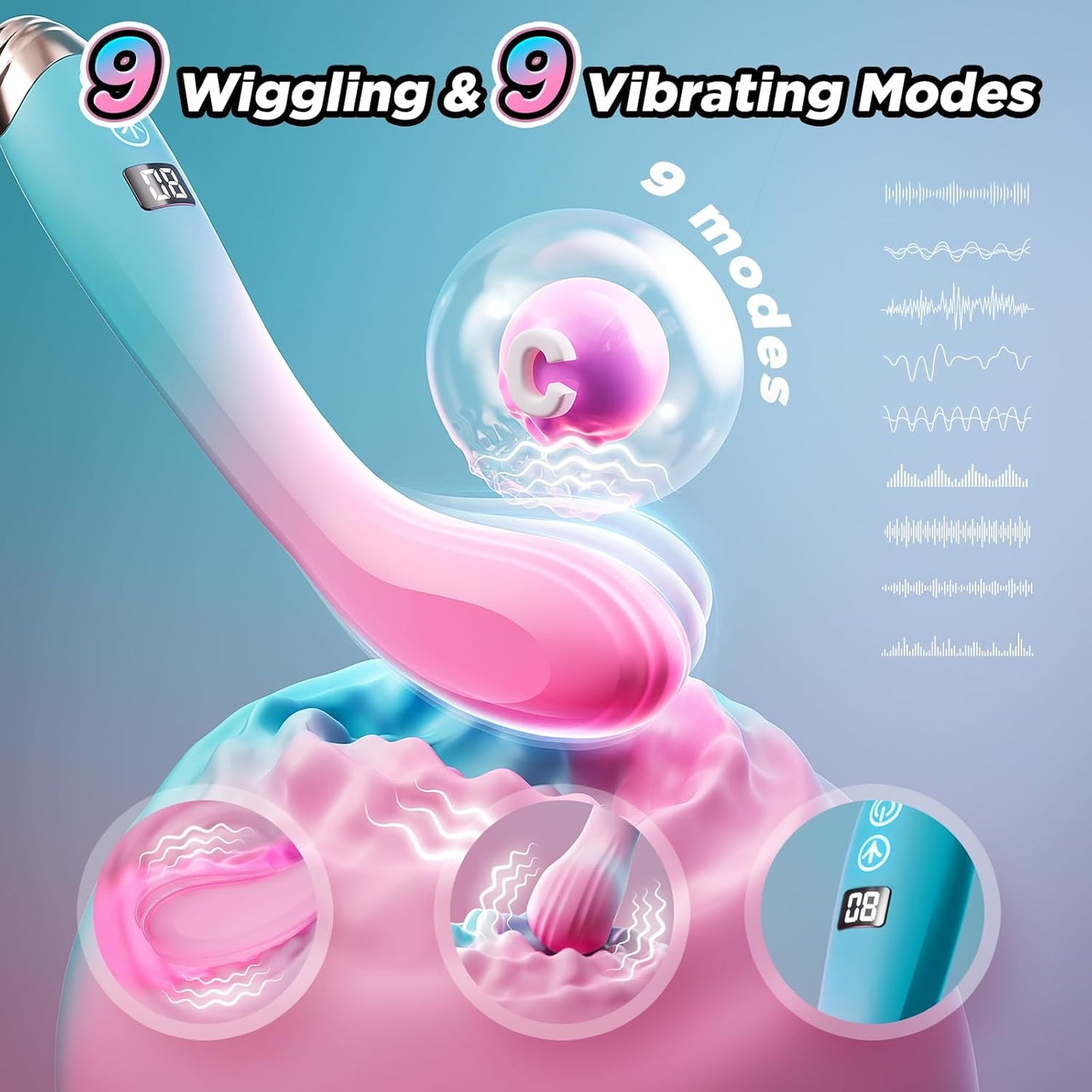 FlexTease Wiggling G - Spot Vibrator - Vixen | Nova Network