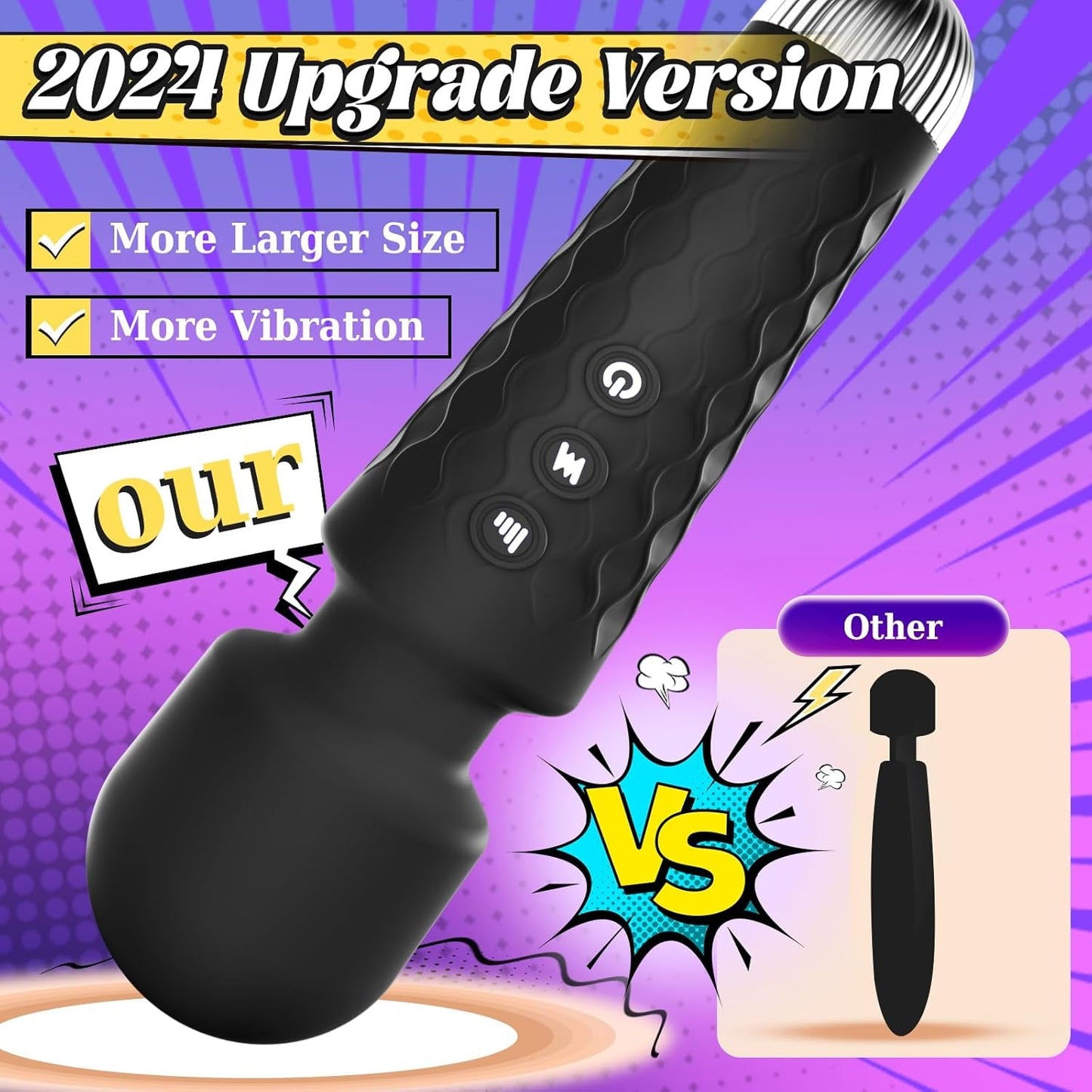 FlexVibe 20 - Mode Wand Vibrator - Vixen | Nova Network