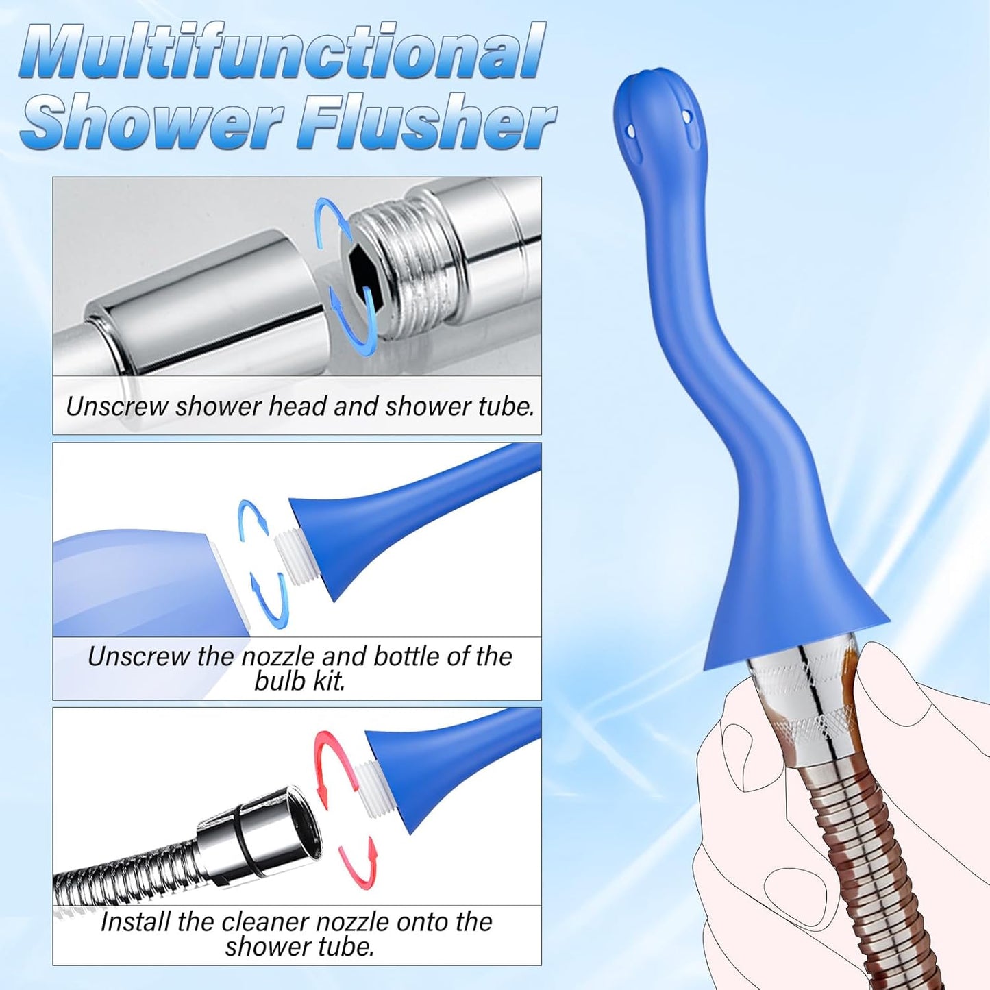 FlowClean 360° Anti - Backflow Enema Kit - Vixen | Nova Network