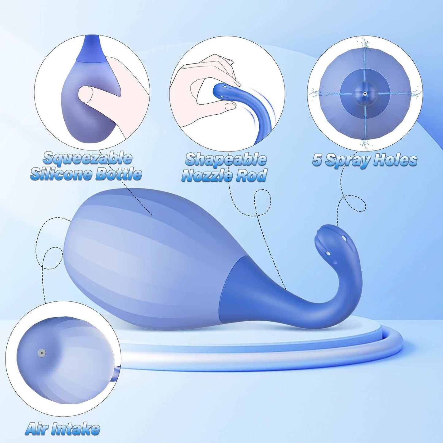 FlowClean 360° Anti - Backflow Enema Kit - Vixen | Nova Network