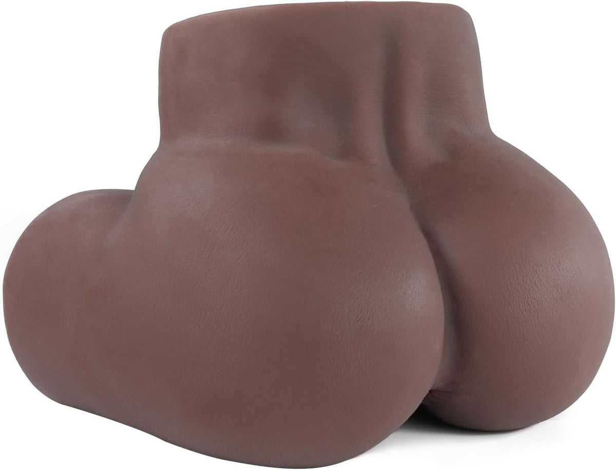 FullCurve 5.5LB Pocket Pussy | Dual Channel Ebony Doll - Vixen Adult Playroom