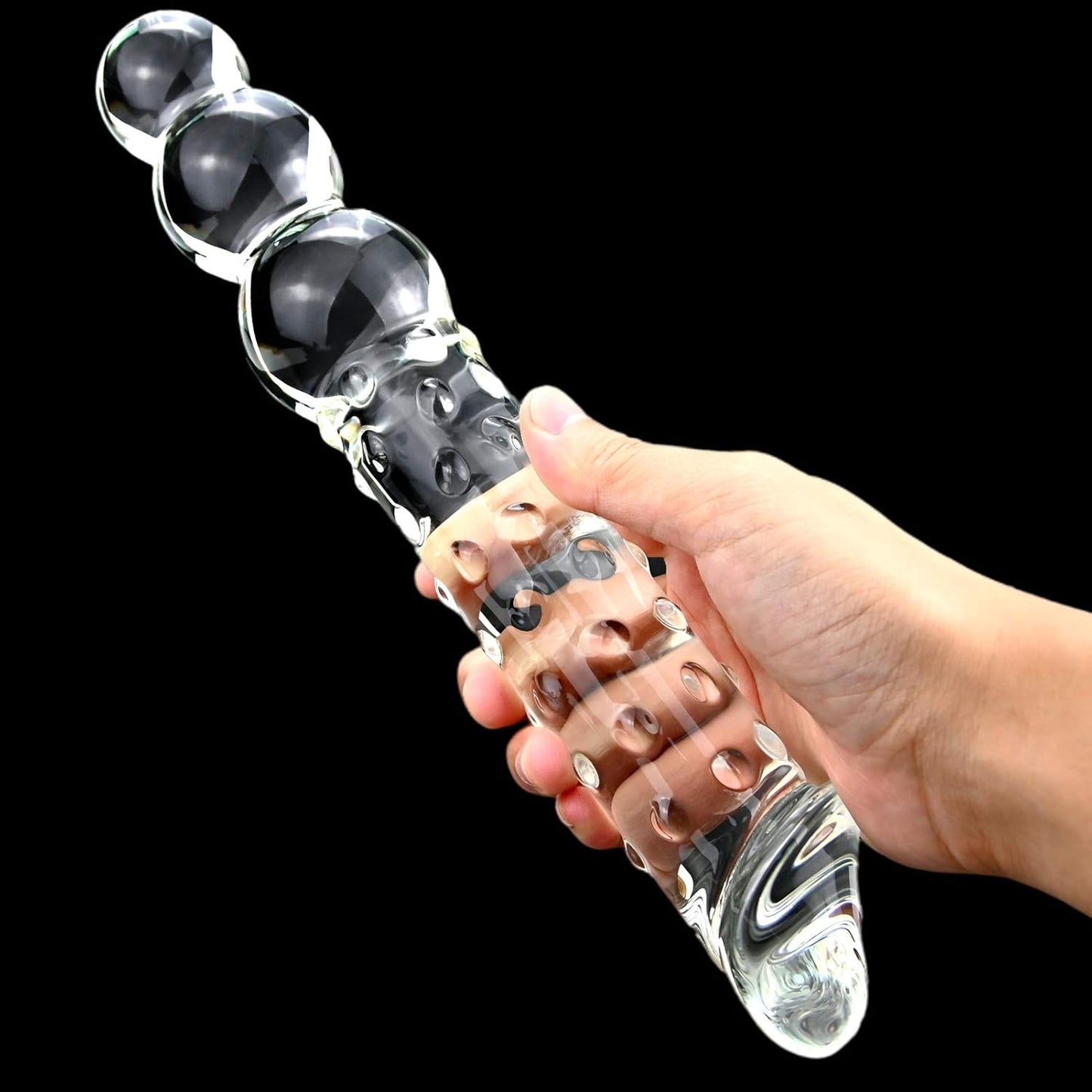 FullThrust Dual Glass Dildo - Vixen | Nova Network