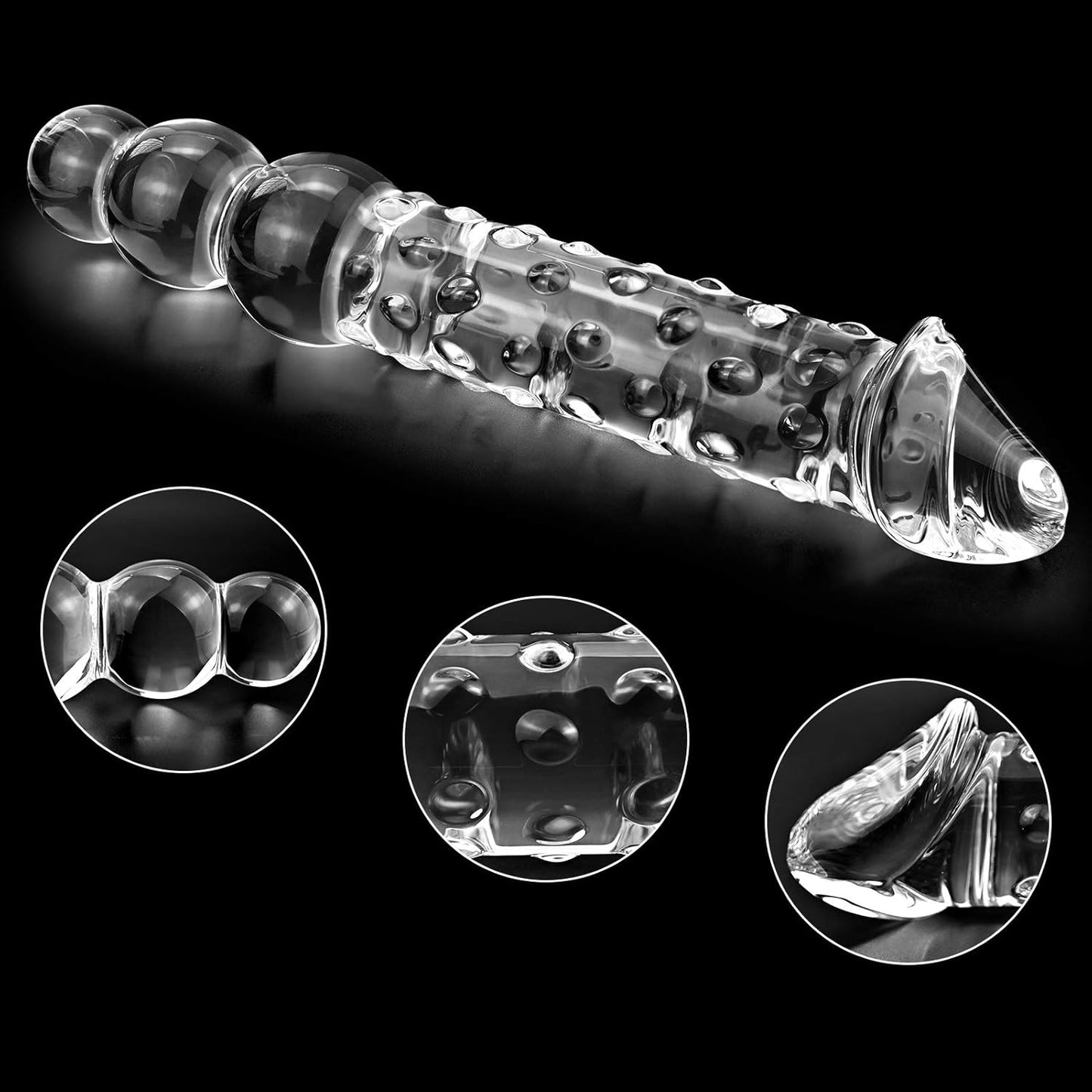 FullThrust Dual Glass Dildo - Vixen | Nova Network