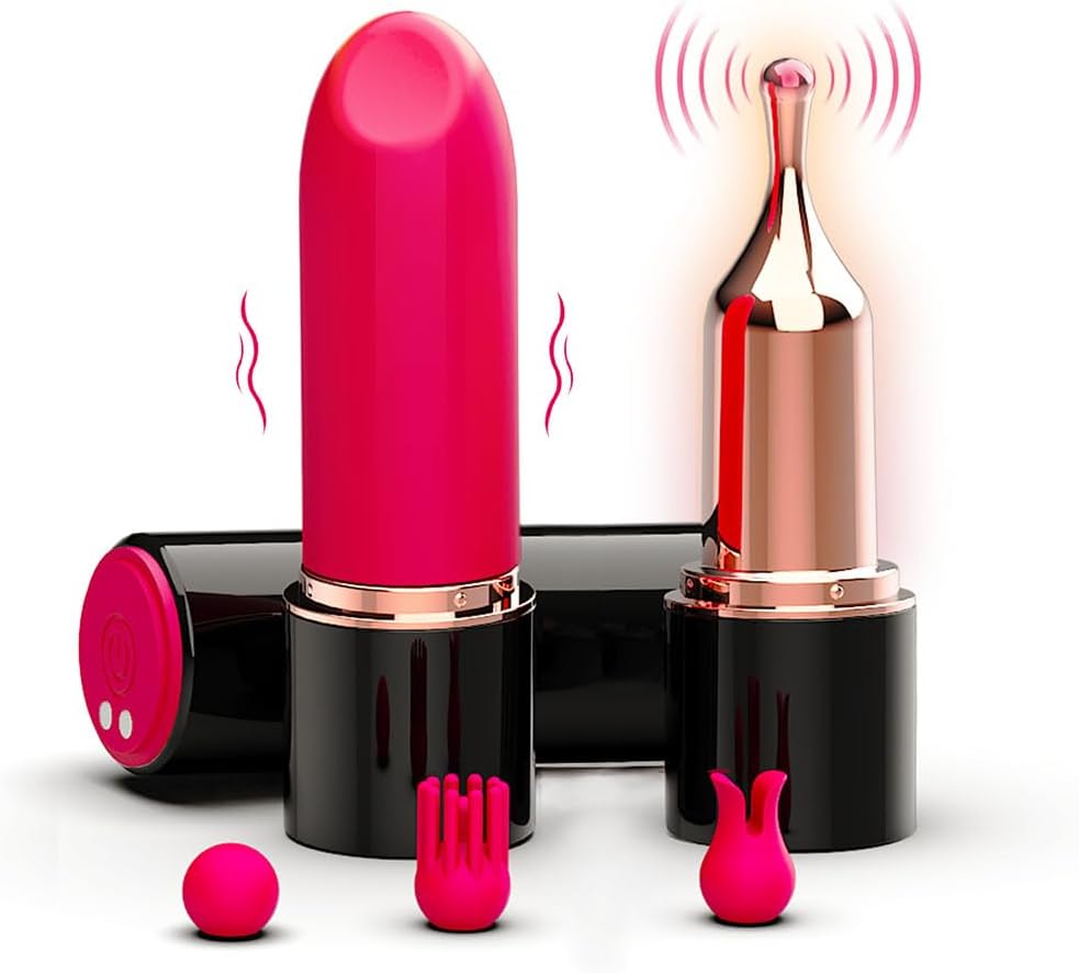 GlamVibe 4 - Play Lipstick Vibrator - Vixen | Nova Network