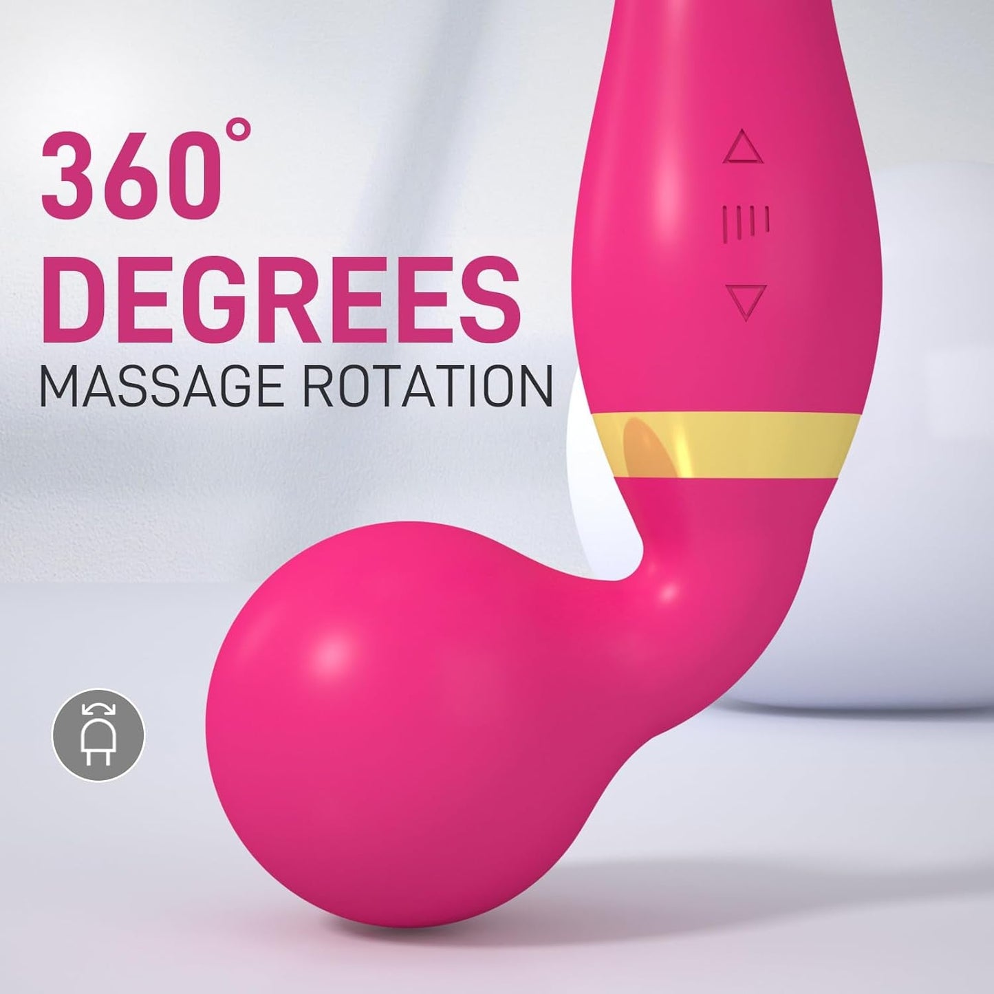 GlideForce Rechargeable G - Spot Wand Vibrator - Vixen | Nova Network