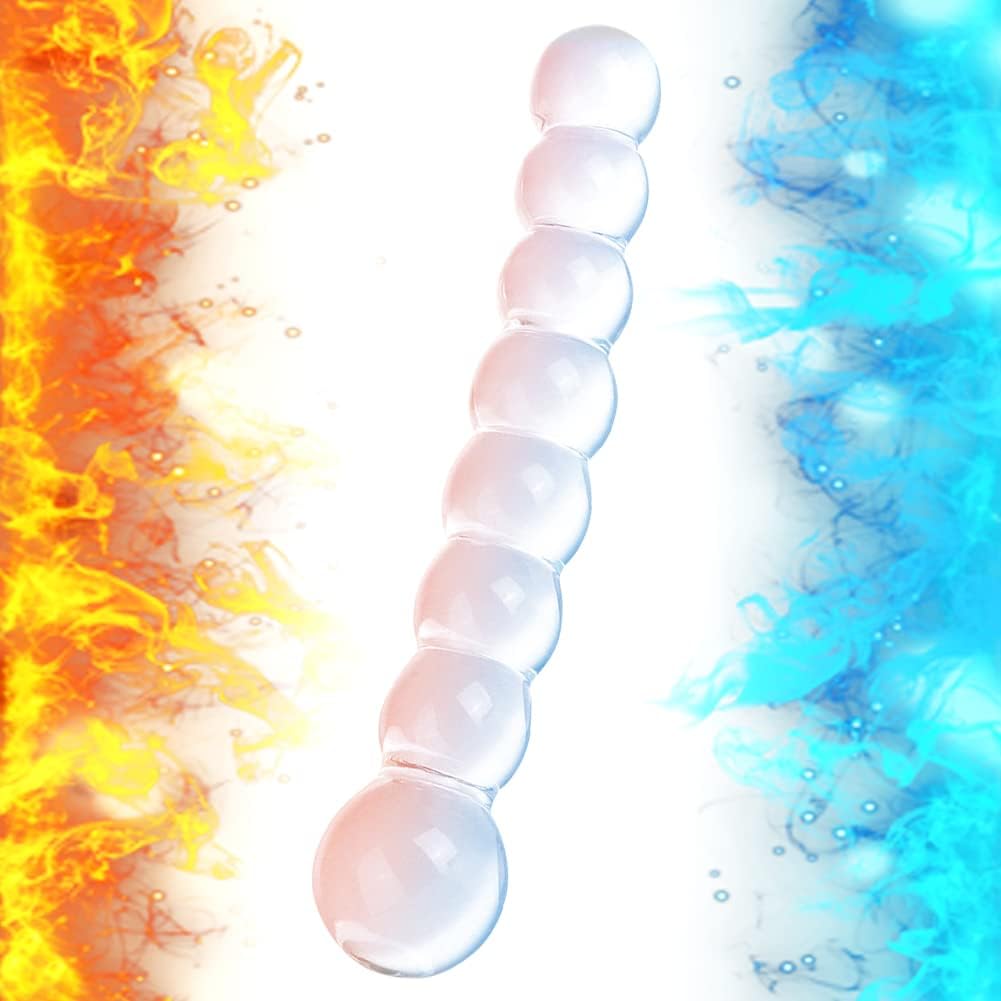 GlidePearl Dual Ended Glass Beads Plug - Vixen | Nova Network