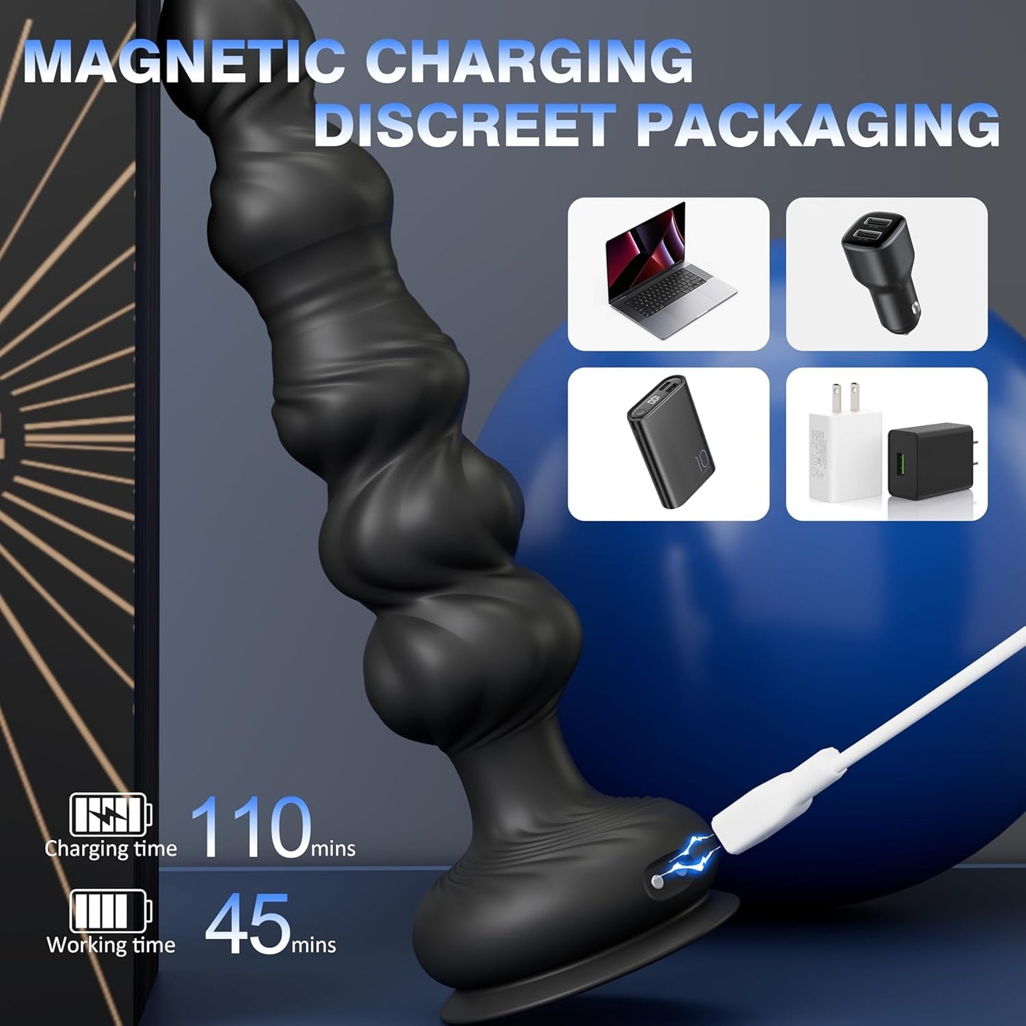 GlideThrust Thrusting Prostate Massager with Remote - Vixen | Nova Network