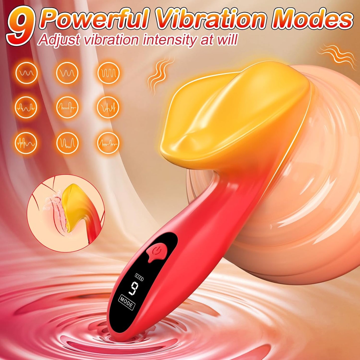 GlowPulse Smart Clit & Vulva Vibrator - Vixen | Nova Network