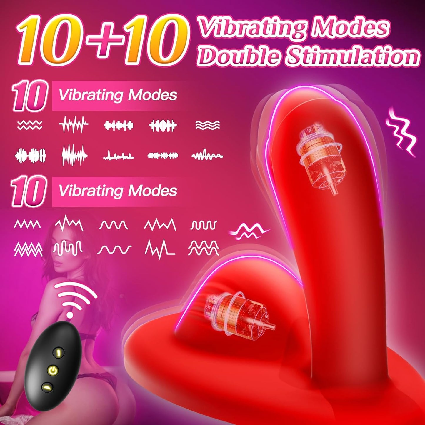 GrindWave Thrusting Ride - On Vibrator - Vixen | Nova Network