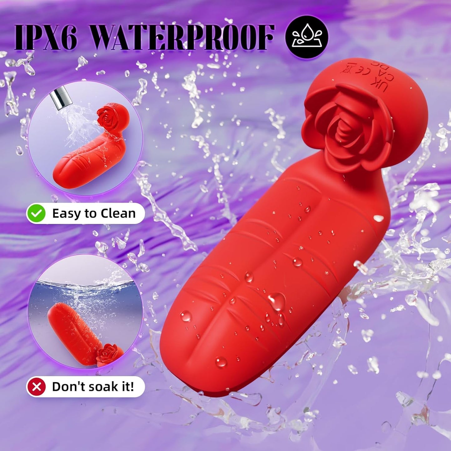 GripBloom Dual - Finger Rose Vibrator - Vixen | Nova Network