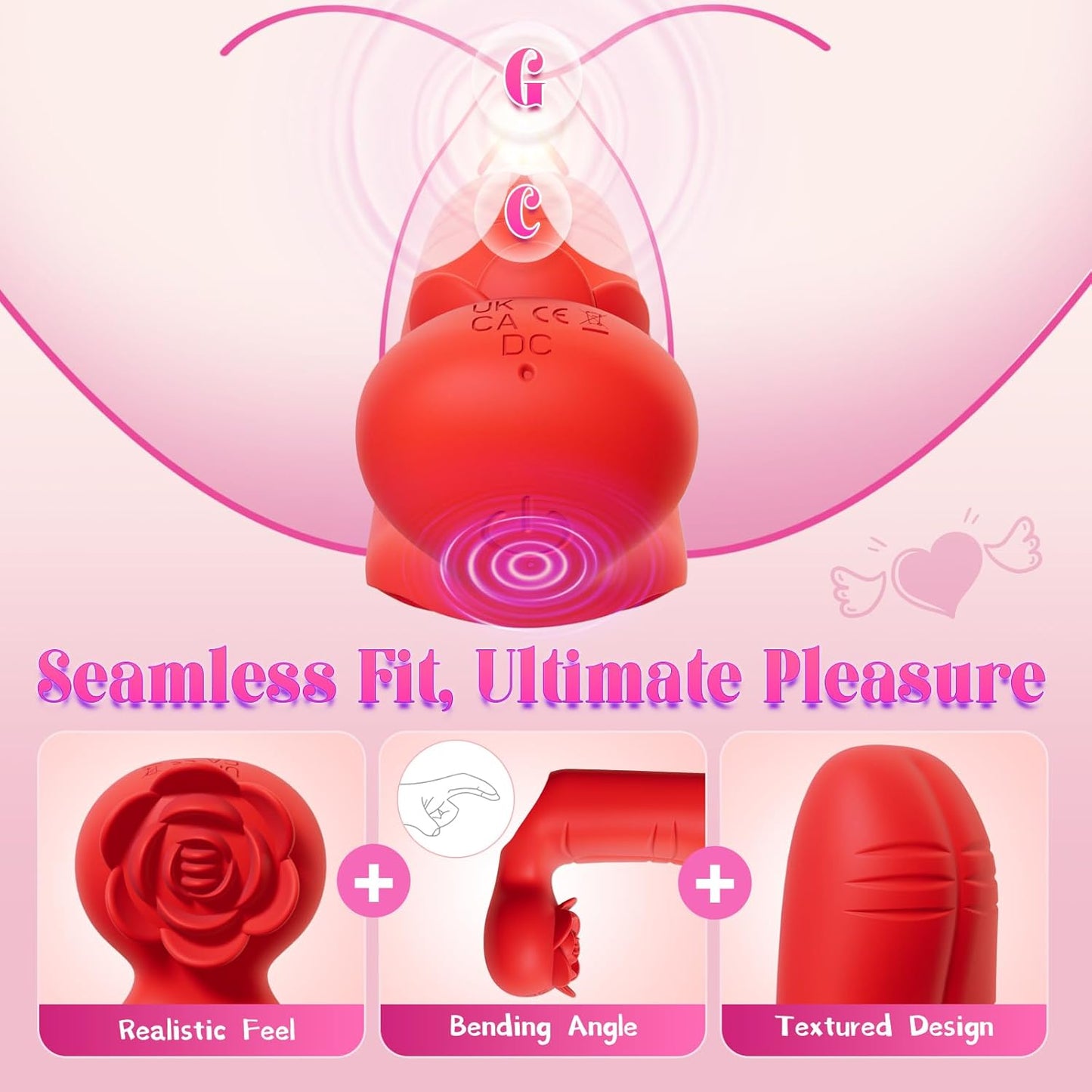 GripBloom Dual - Finger Rose Vibrator - Vixen | Nova Network