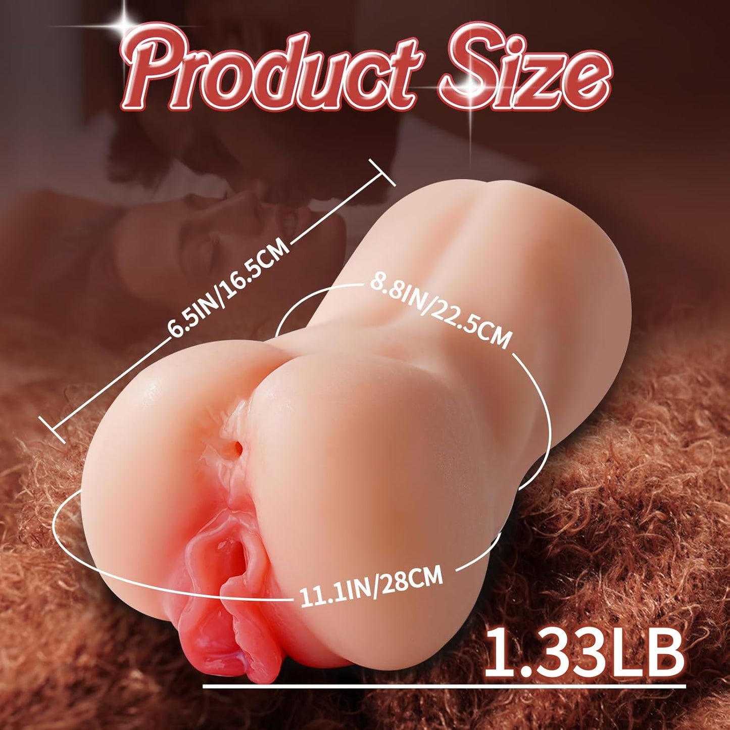 GripPetal Dual Pocket Pussy Stroker - Vixen | Nova Network