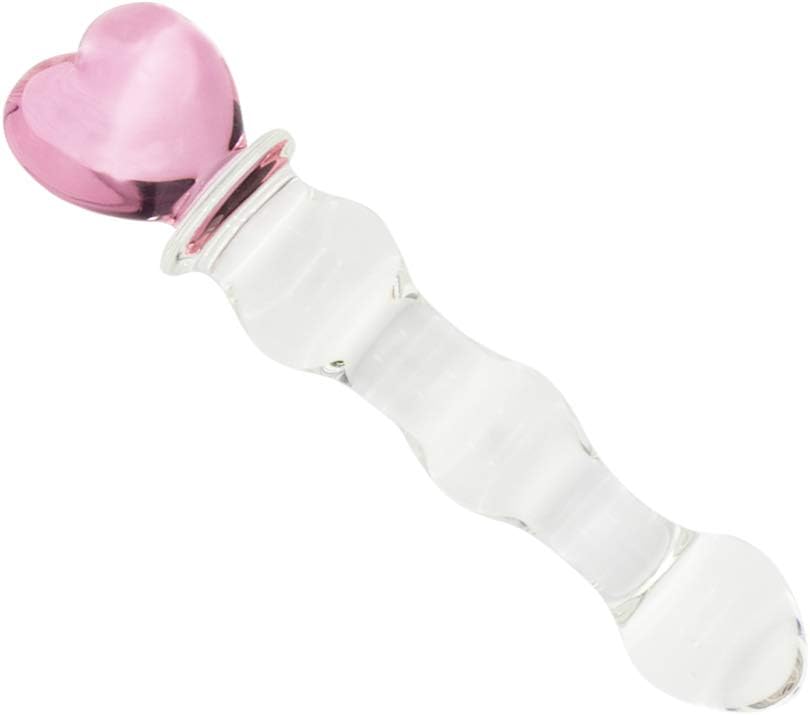 HeartRipple Glass Pleasure Wand - Vixen | Nova Network