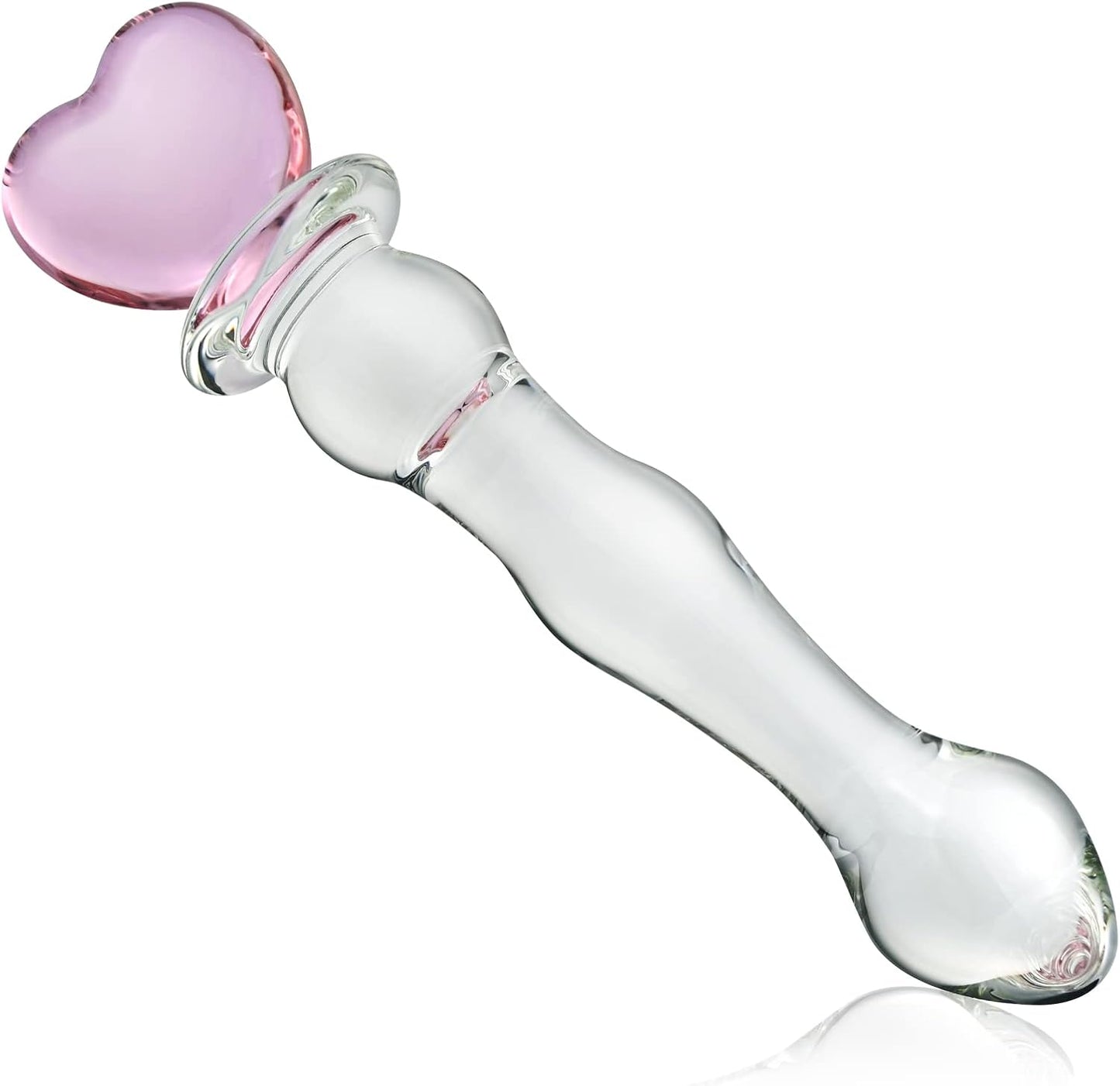 HeartRipple Glass Pleasure Wand - Vixen | Nova Network
