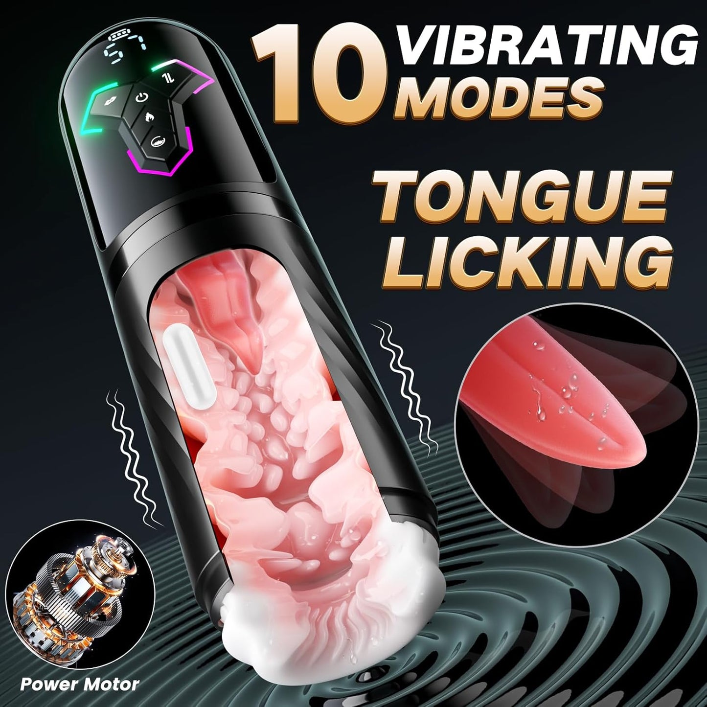 HeatStroke Smart Penis Pump Masturbator - Vixen | Nova Network
