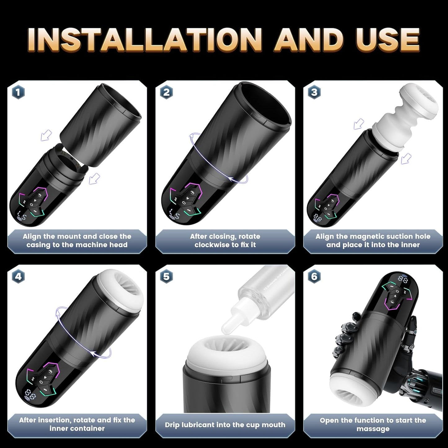 HeatStroke Smart Penis Pump Masturbator - Vixen | Nova Network