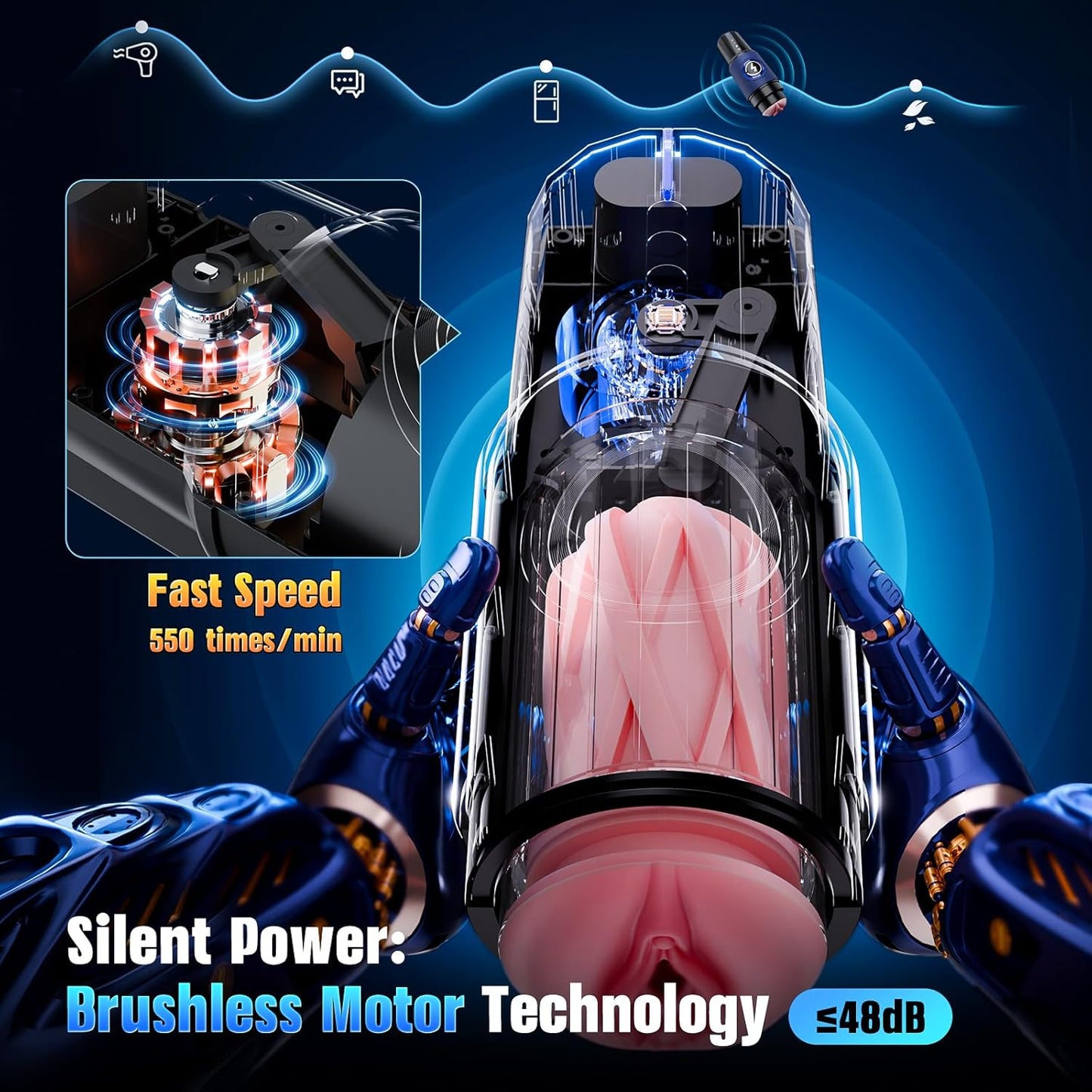 HeatThrust Pro Fleshlight Stroker - Vixen | Nova Network