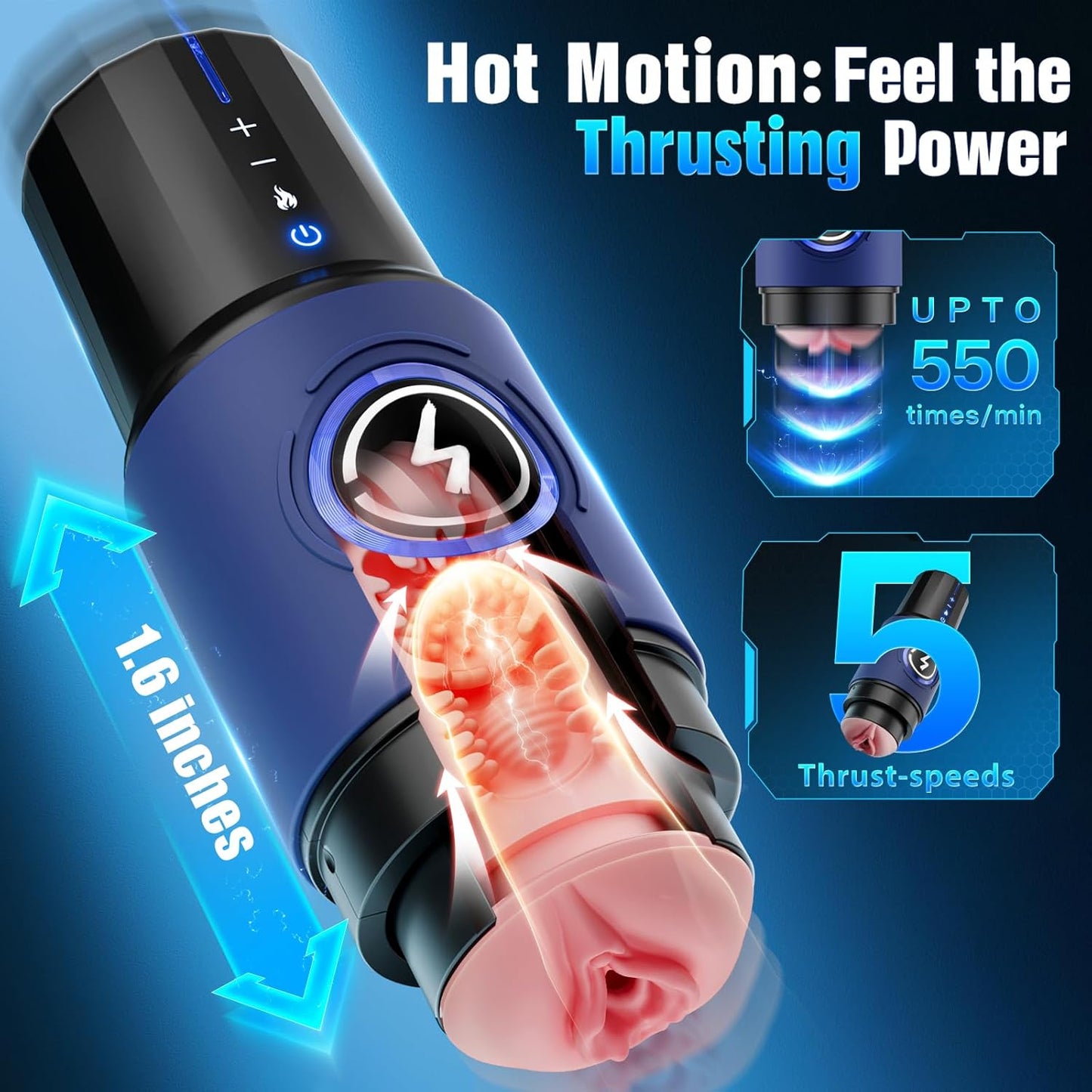 HeatThrust Pro Fleshlight Stroker - Vixen | Nova Network