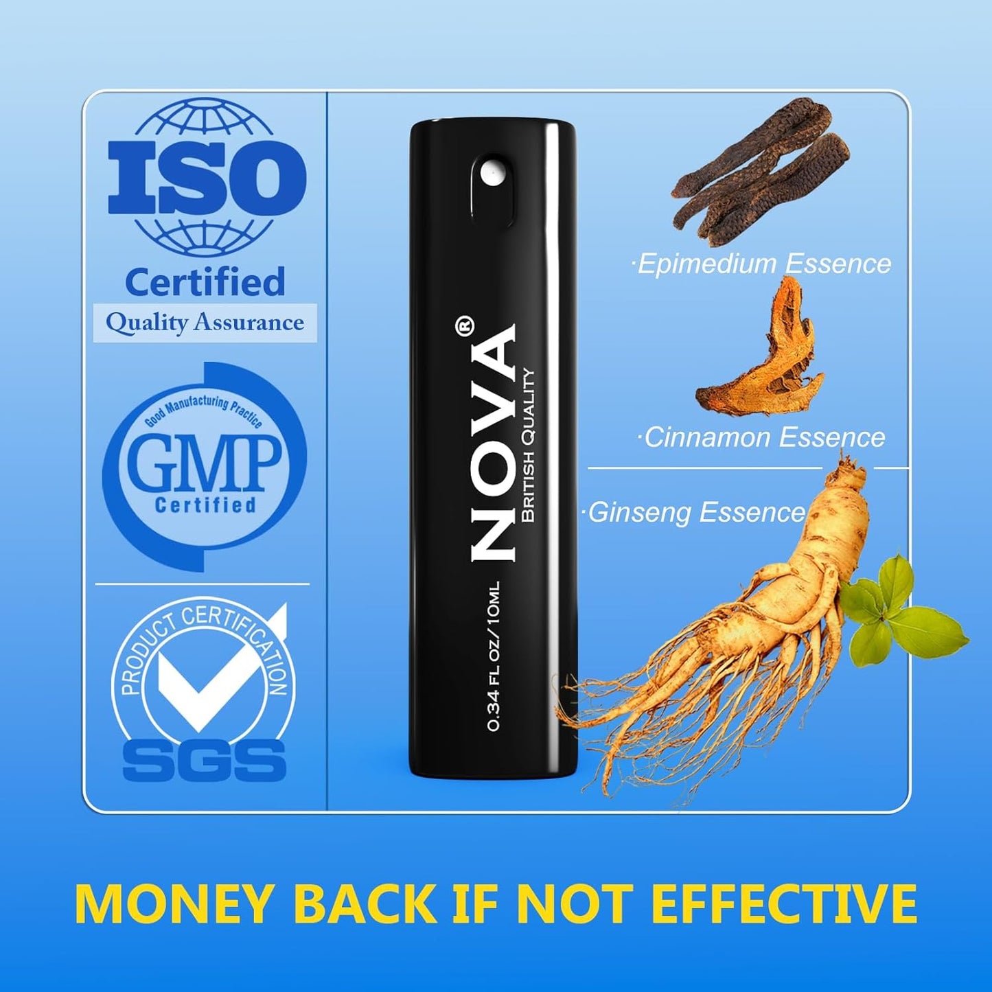 HerbaDelay Natural Delay Spray - 10ml - Vixen | Nova Network