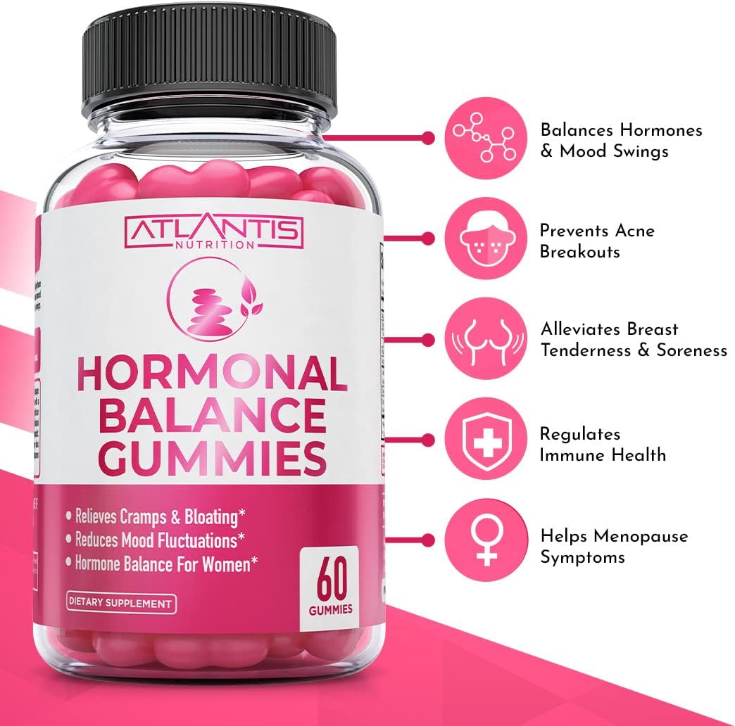 Hormonal Balance & PMS Relief Gummies – Mood & Cramp Support - Vixen | Nova Network