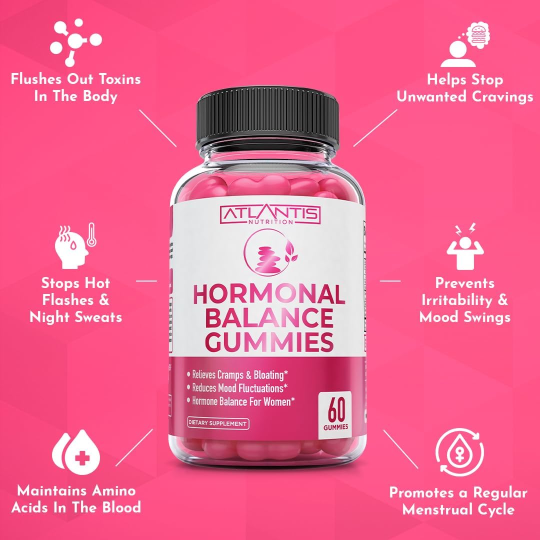 Hormonal Balance & PMS Relief Gummies – Mood & Cramp Support - Vixen | Nova Network