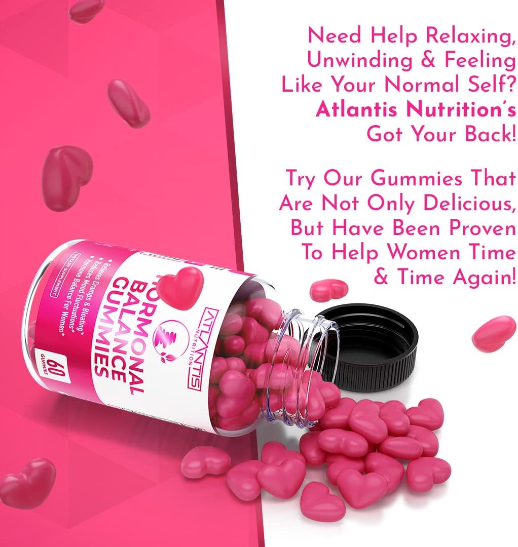 Hormonal Balance & PMS Relief Gummies – Mood & Cramp Support - Vixen | Nova Network