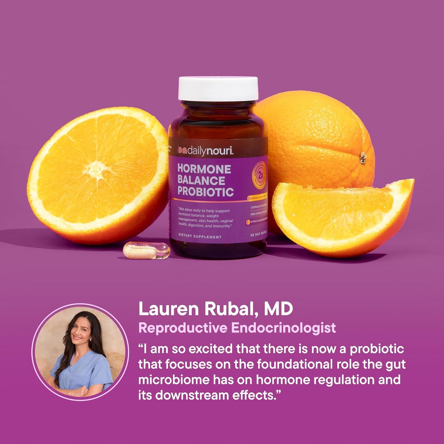 Hormone Balance Probiotic for Women with Vegan Omega Oil - Vixen | Nova Network