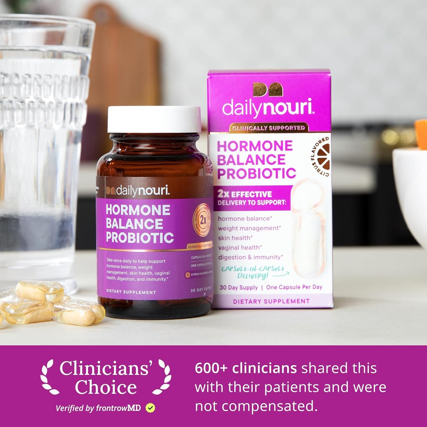 Hormone Balance Probiotic for Women with Vegan Omega Oil - Vixen | Nova Network