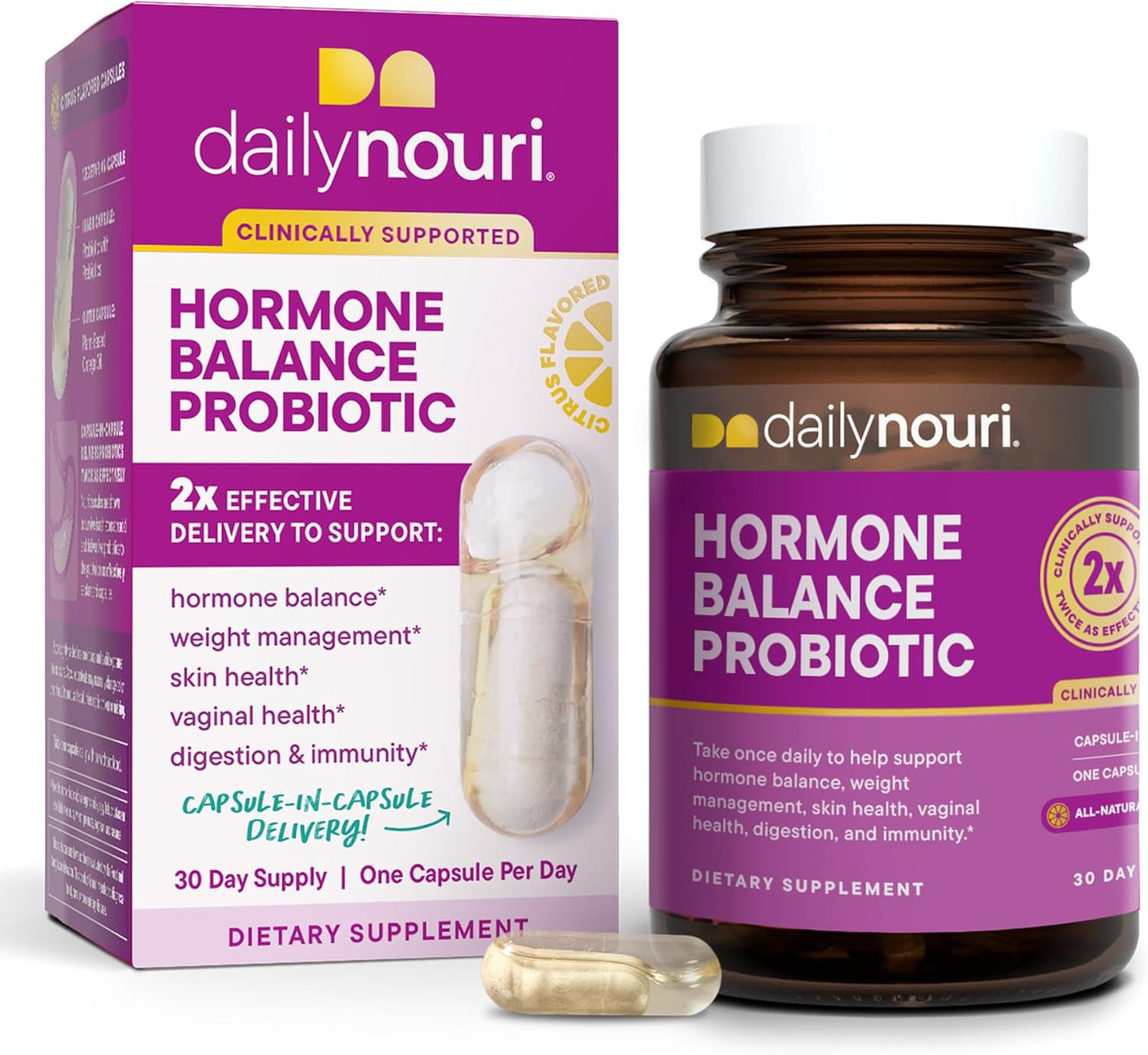 Hormone Balance Probiotic for Women with Vegan Omega Oil - Vixen | Nova Network