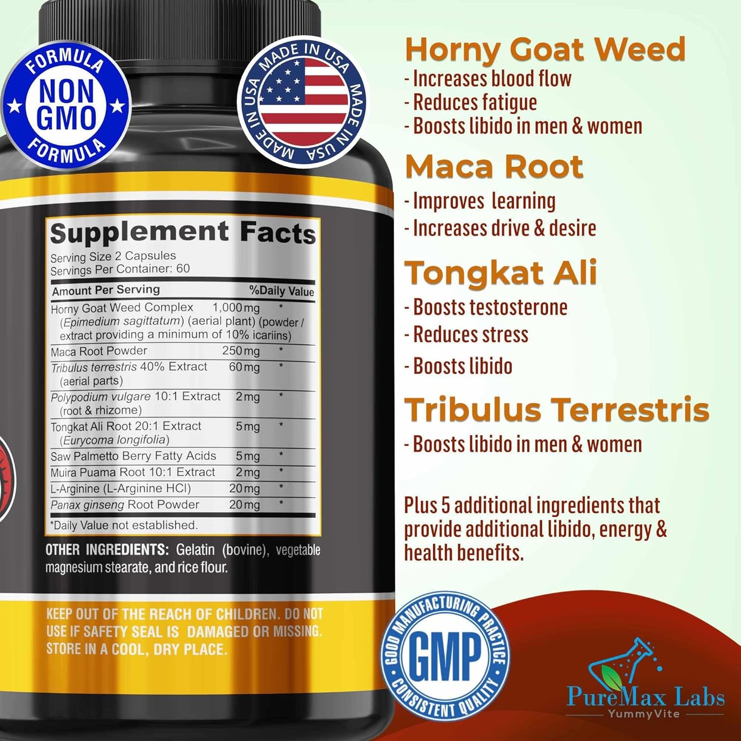 Horny Goat Weed Capsules – Libido & Energy Support for Adults - Vixen | Nova Network