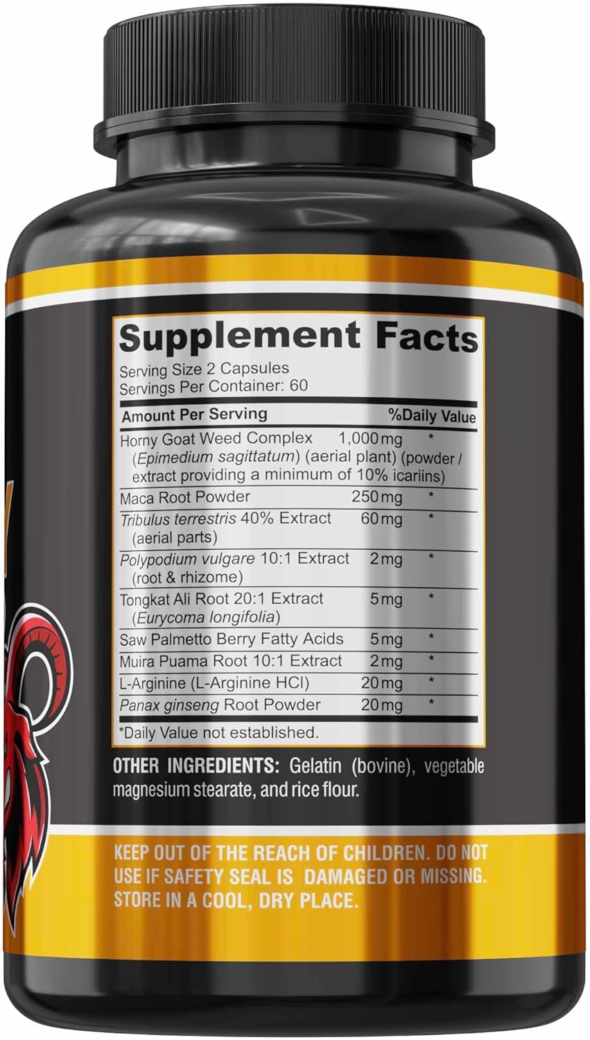 Horny Goat Weed Capsules – Libido & Energy Support for Adults - Vixen | Nova Network