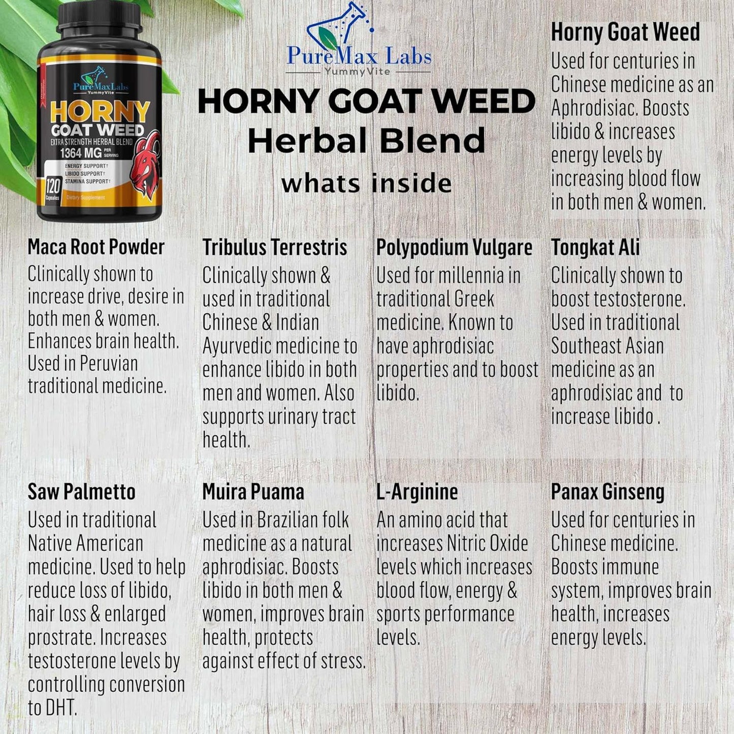 Horny Goat Weed Capsules – Libido & Energy Support for Adults - Vixen | Nova Network