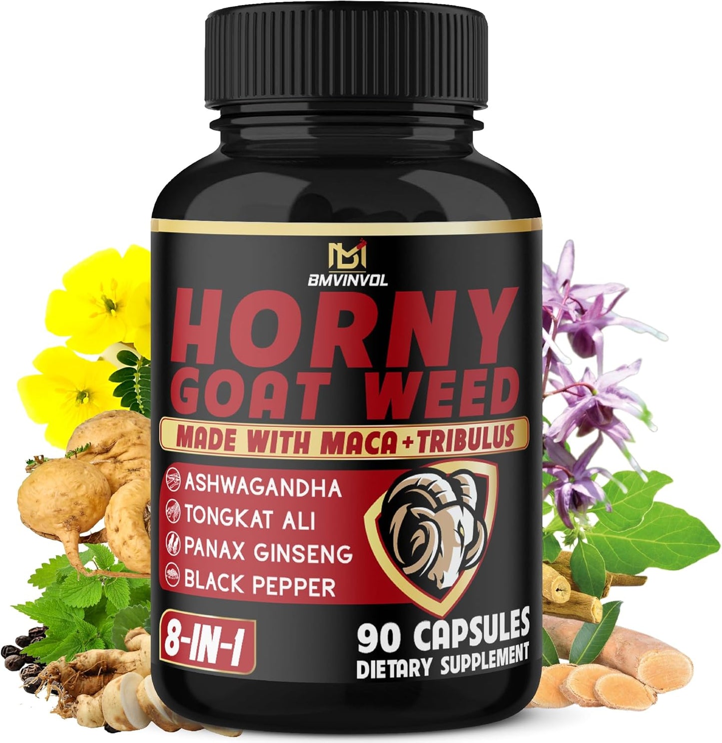 Horny Goat Weed Capsules – Libido & Energy Support for Men - Vixen | Nova Network