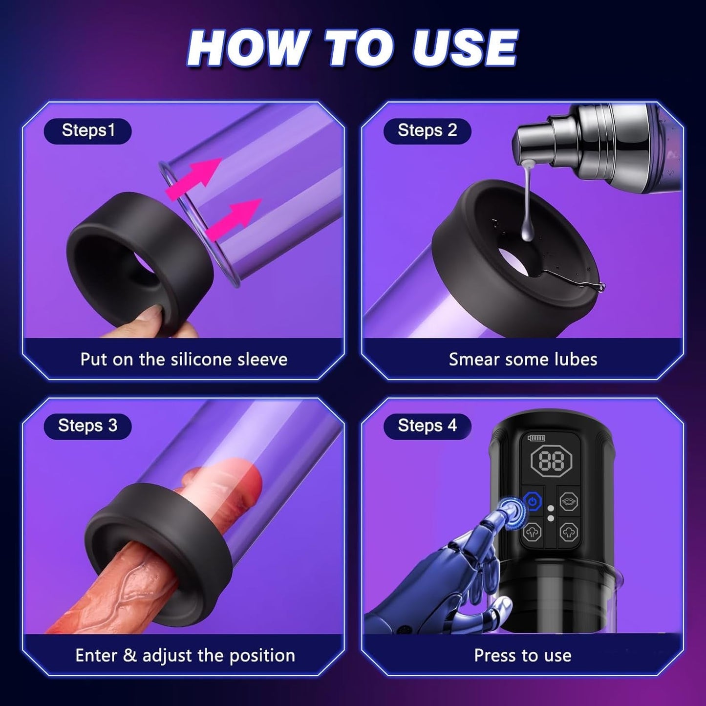 HydroMaxx Smart Penis Pump - Vixen | Nova Network