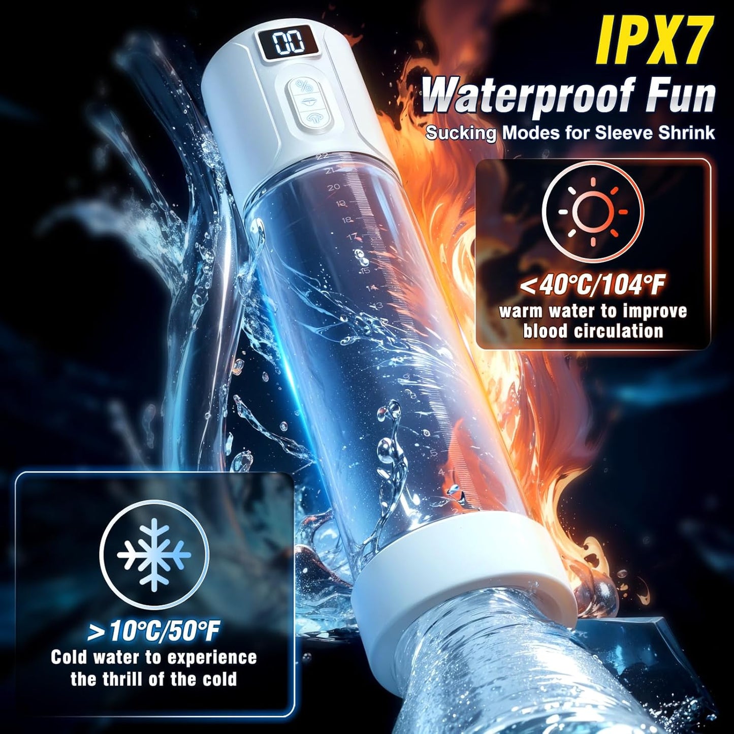 HydroPulse 3D Suction Penis Pump Trainer - Vixen | Nova Network