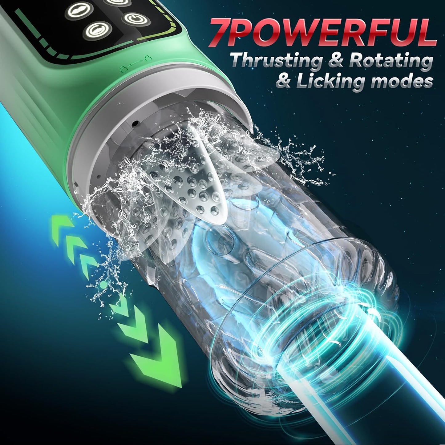 HydroVibe 4 - in - 1 Pump Stroker - Vixen | Nova Network