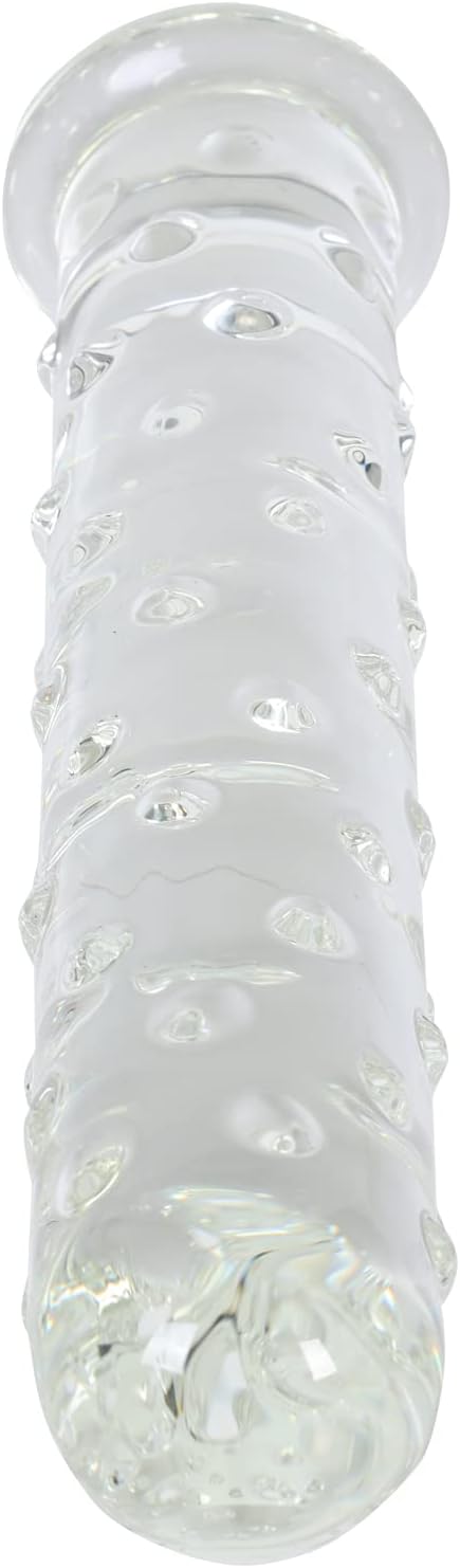 IceFire Textured Glass Dildo Wand - Vixen | Nova Network